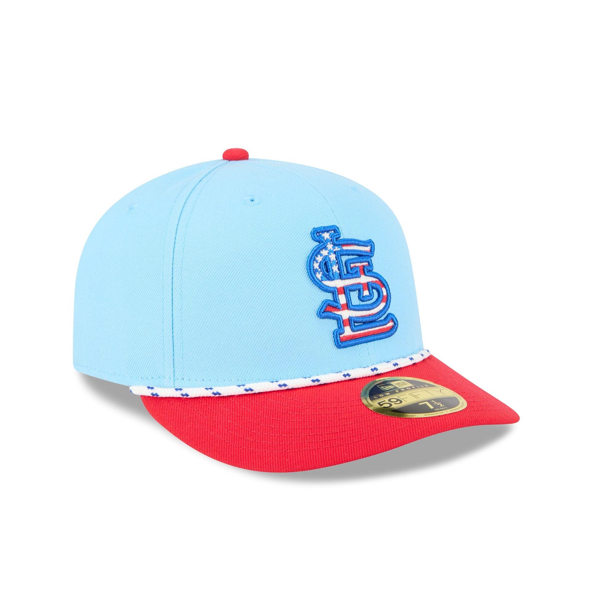 St. Louis Cardinals Independence Day 2025 Low Profile 59FIFTY Fitted Hat Male Product Image