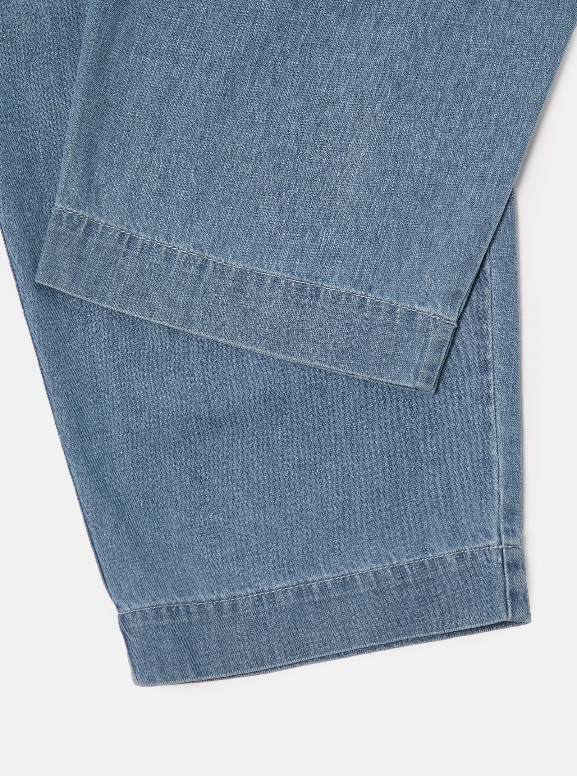Washed Indigo 8oz Organic Denim Oxford Pant Product Image