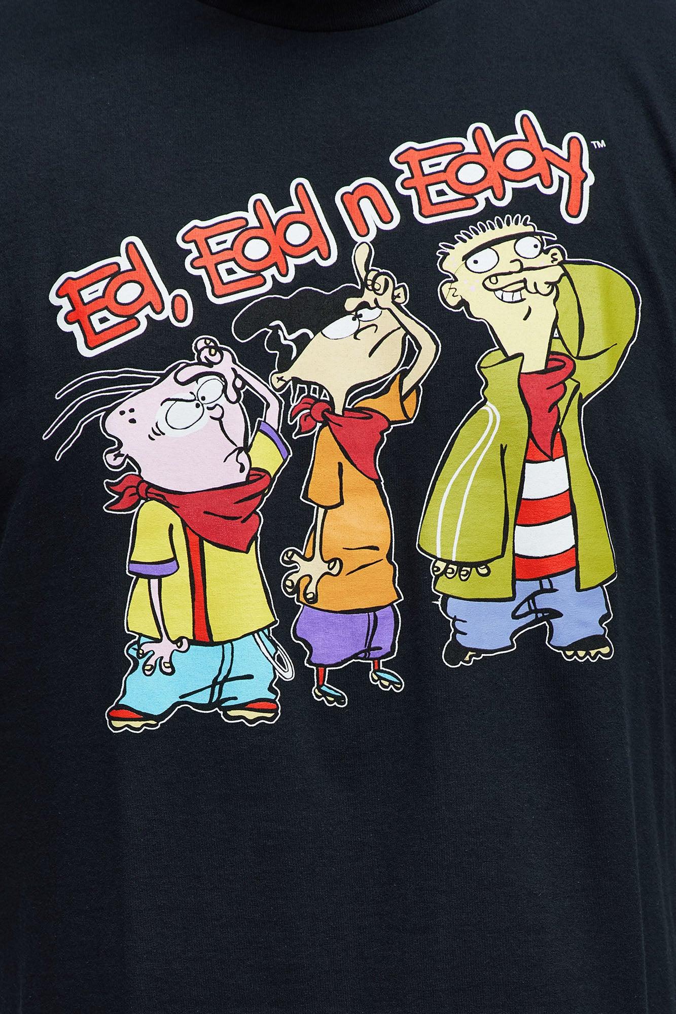 Ed Edd And Eddy LOSER Short Sleeve Tee - Black Male Product Image