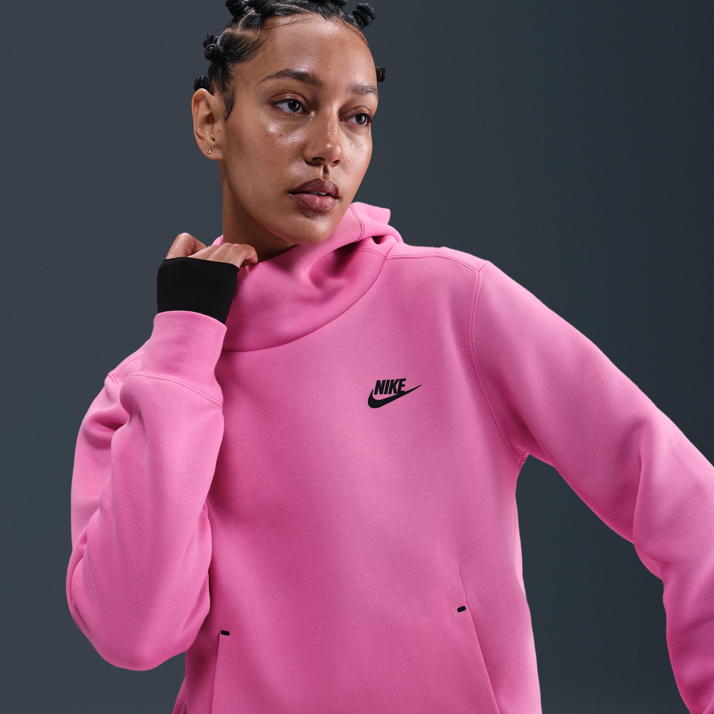 Womens Nike Sportswear Tech Fleece Hoodie | HV2447-675 Product Image