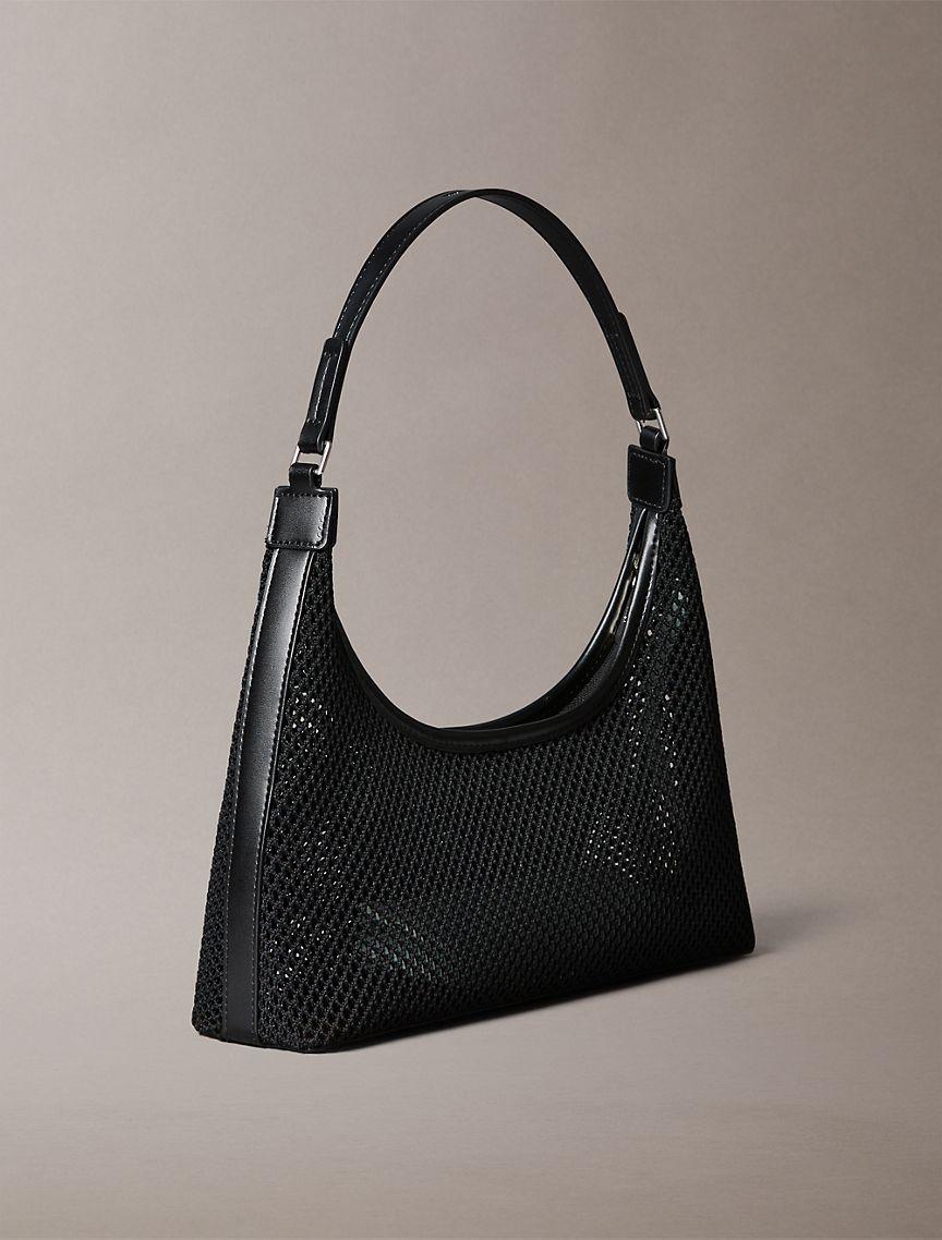 Emblem Logo Mesh Shoulder Bag Product Image