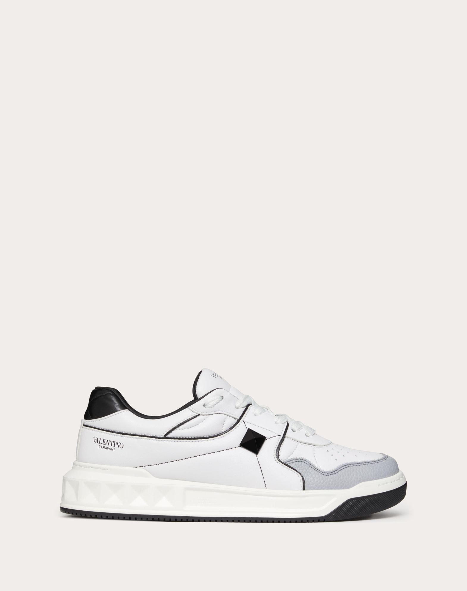 One Stud Low-Top Nappa Sneaker  Product Image