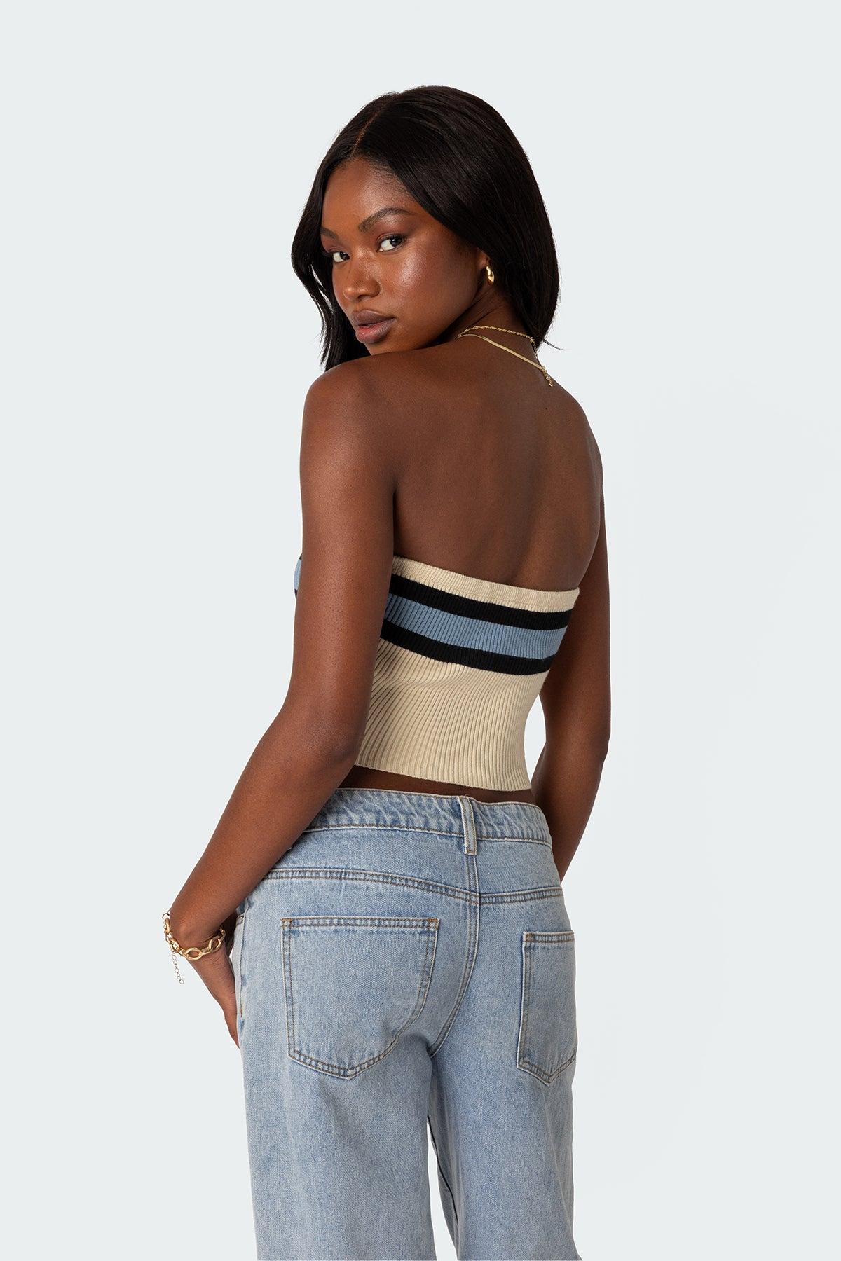 Cyprus Knit Tube Top Product Image