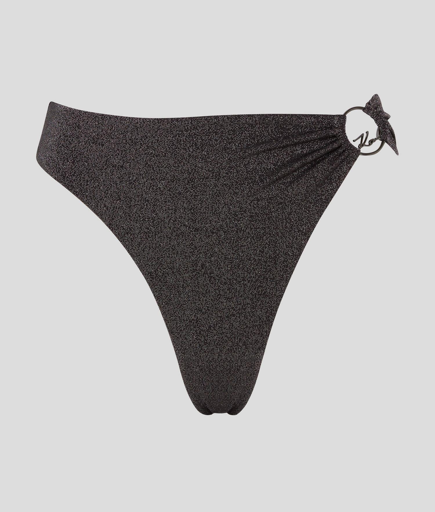 K/SIGNATURE HIGH-WAIST BIKINI BOTTOMS Product Image