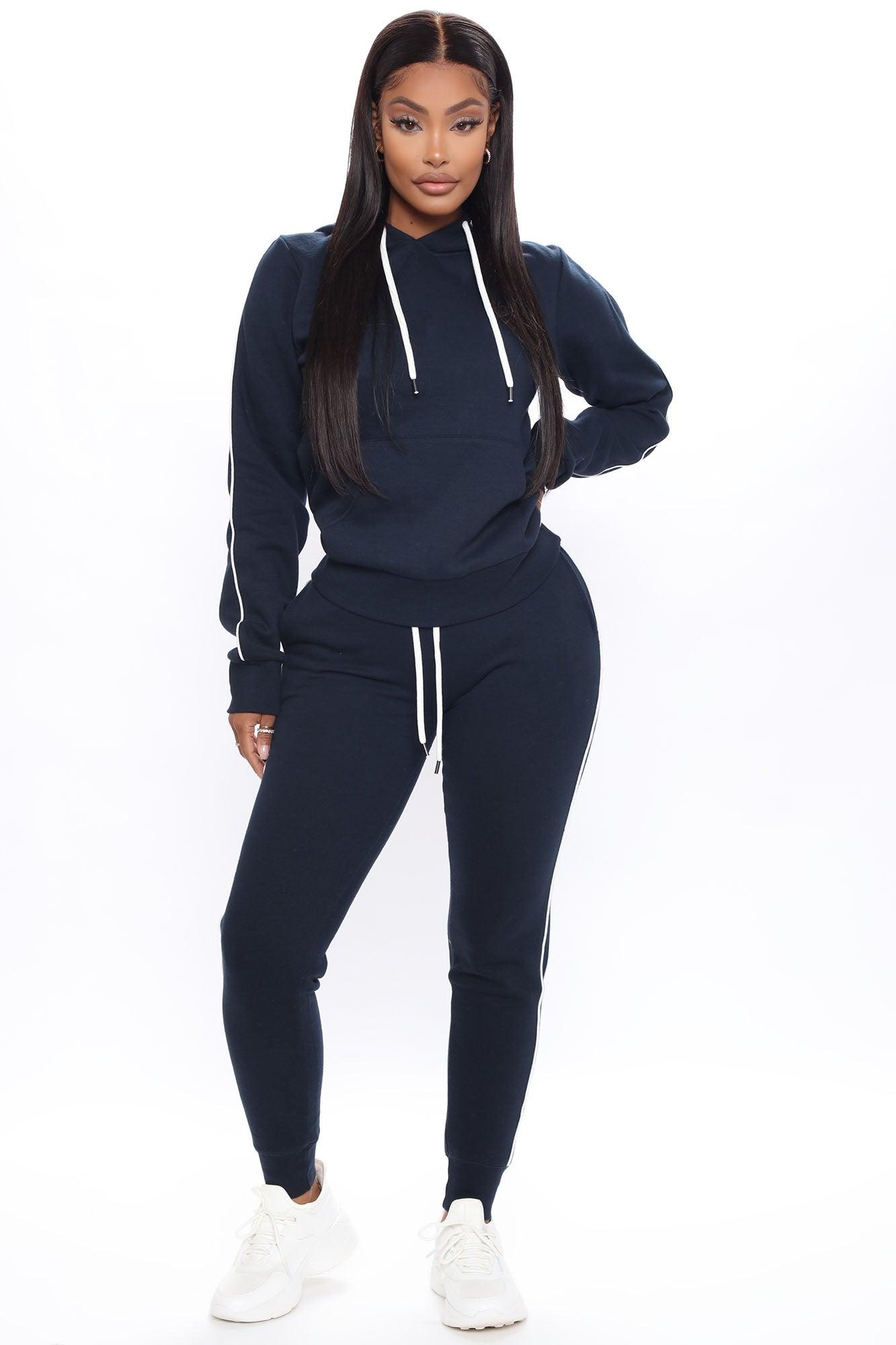 Tennis And Chill Fleece Jogger - Navy Product Image