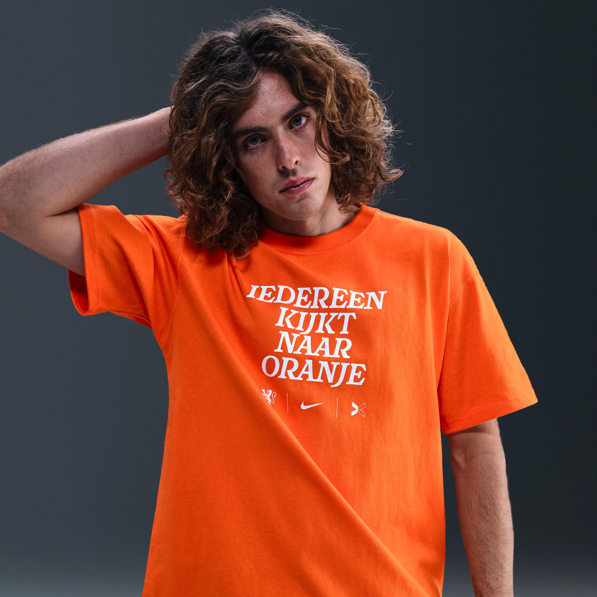 Everyone Watches Sports Netherlands Nike Mens by TOGETHXR Soccer T-Shirt | IM2122-819 Product Image