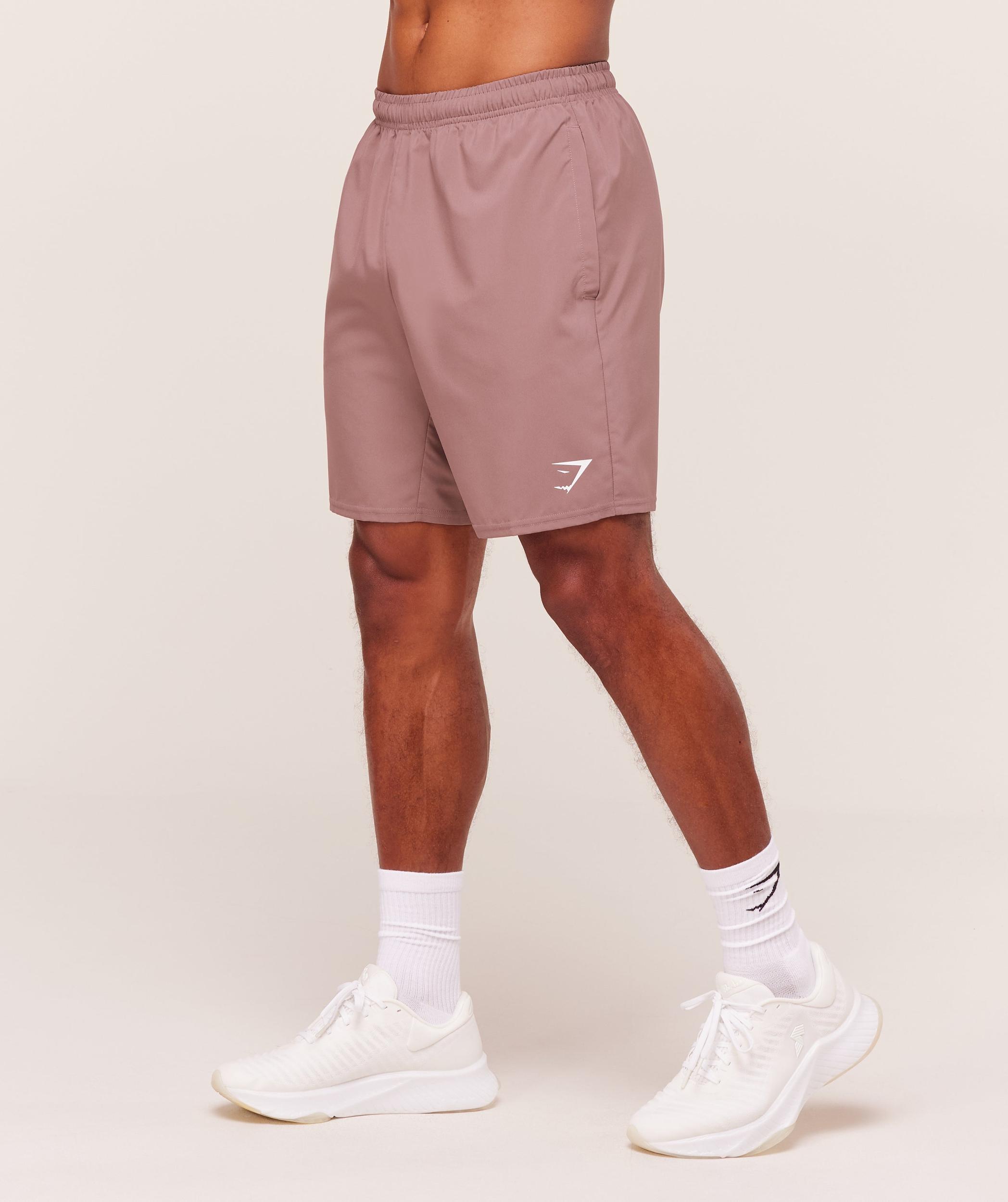 Gymshark Arrival 7" Shorts - Chestnut Pink Male Product Image