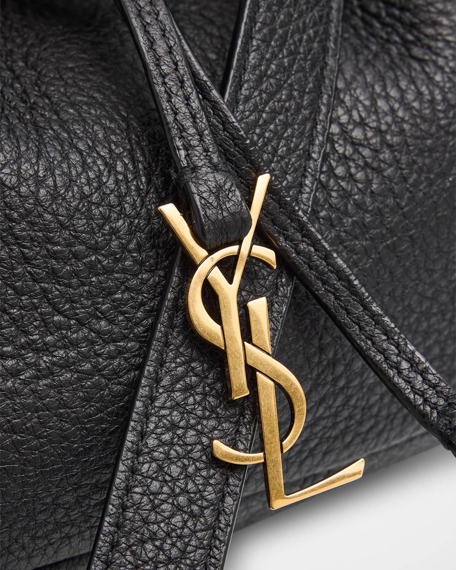 Paris VII Mini YSL Hobo Bag in Grained Leather Product Image