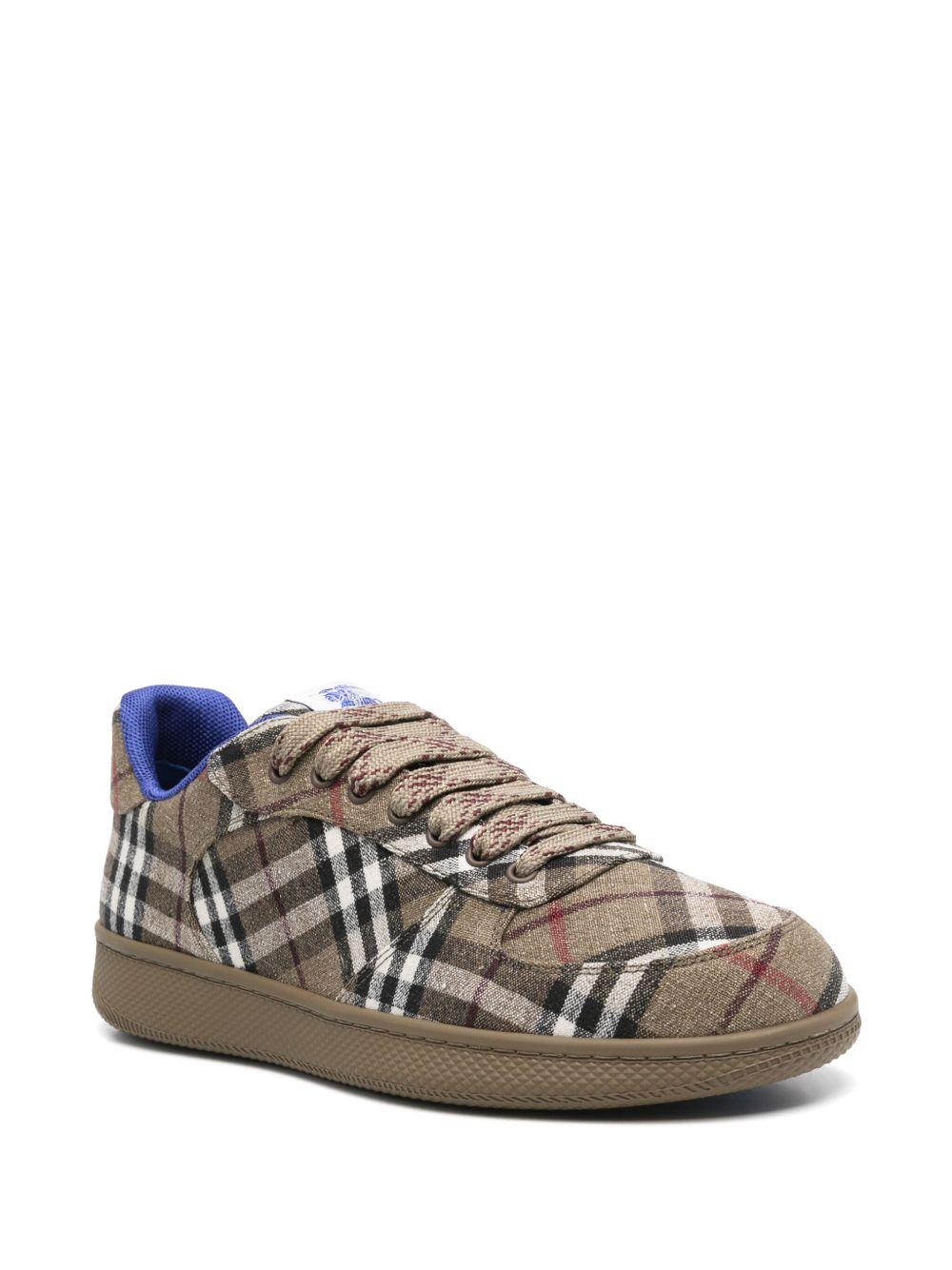 checked sneakers Product Image