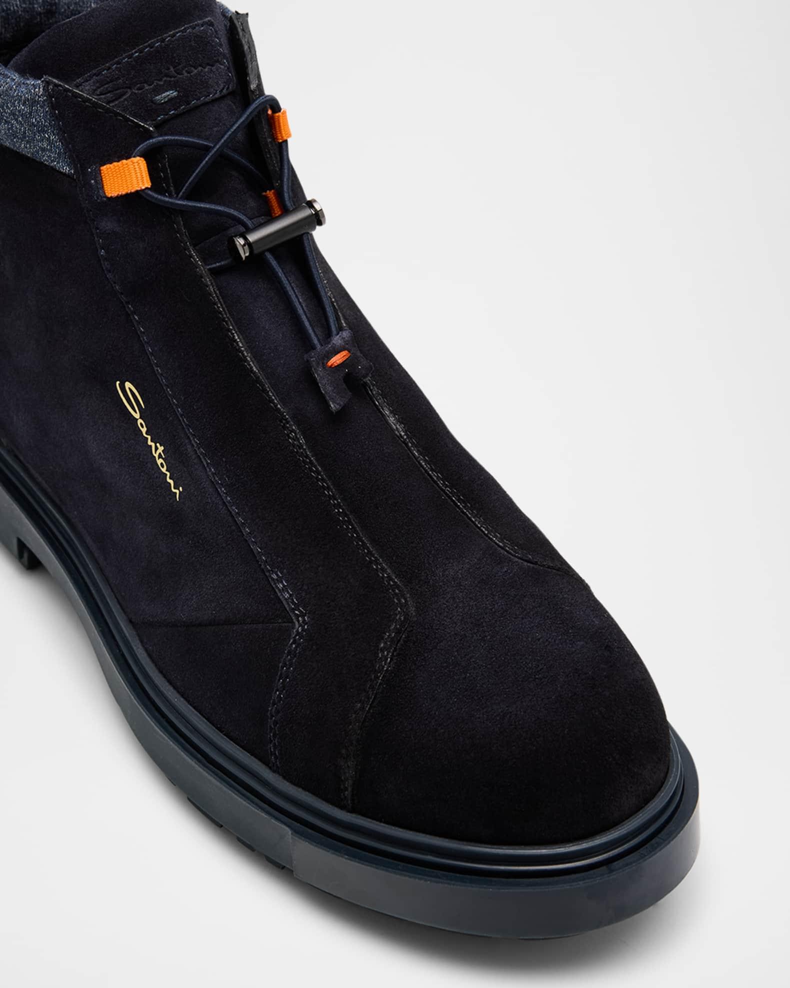 Men's Corvat Shearling-Lined Ankle Boots Product Image