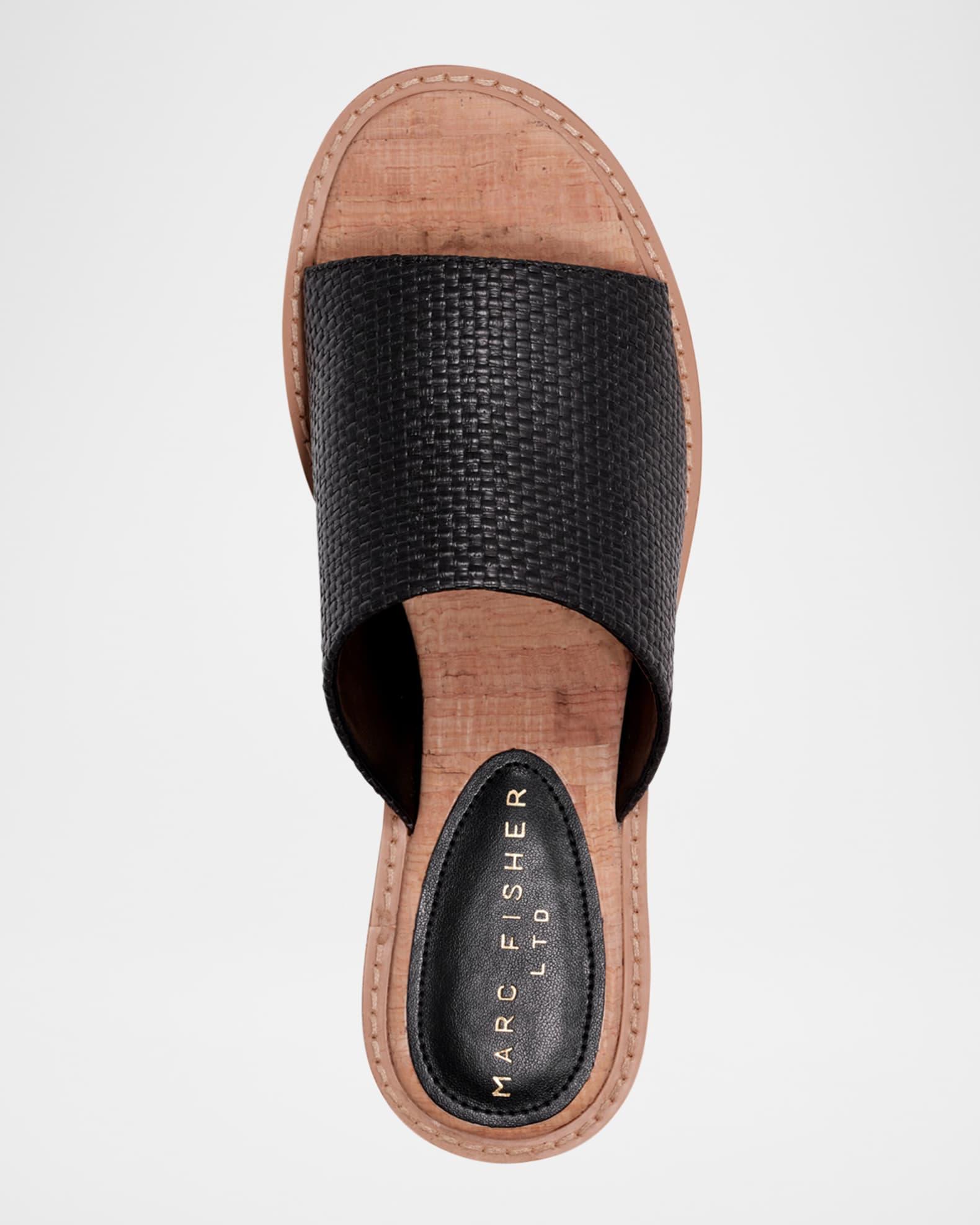 Grayce Woven Leather Sandals Product Image