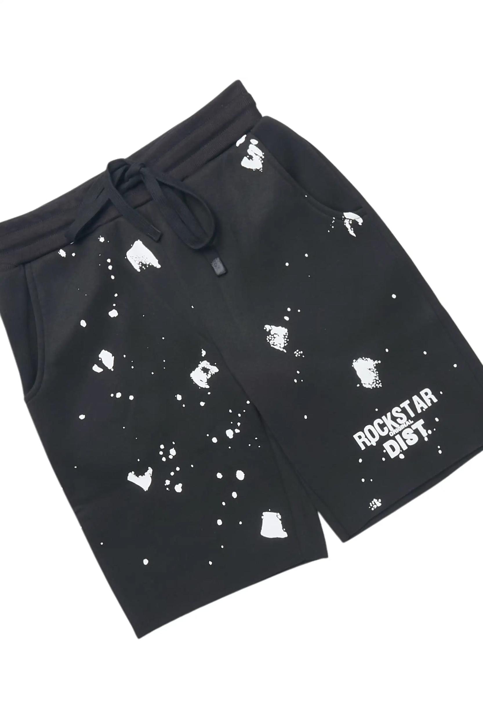 Just Between Us Black Short Set Female Product Image