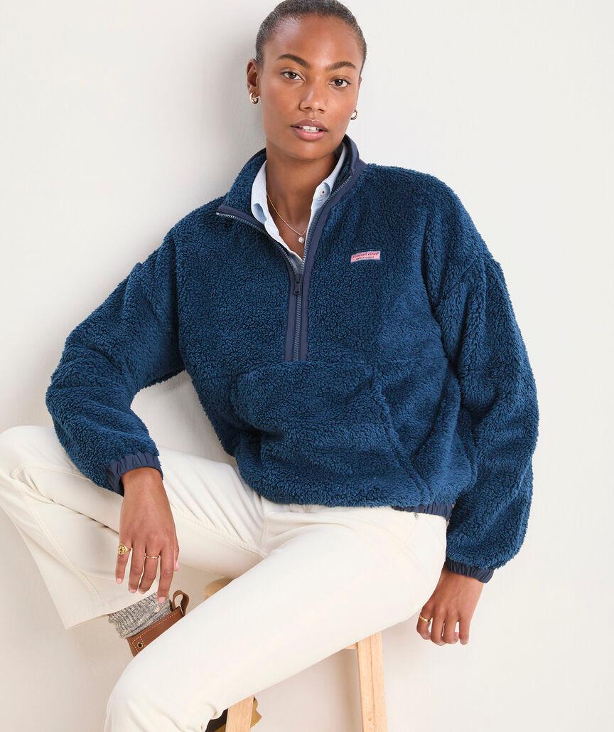 New England High-Pile Fleece Pullover Product Image