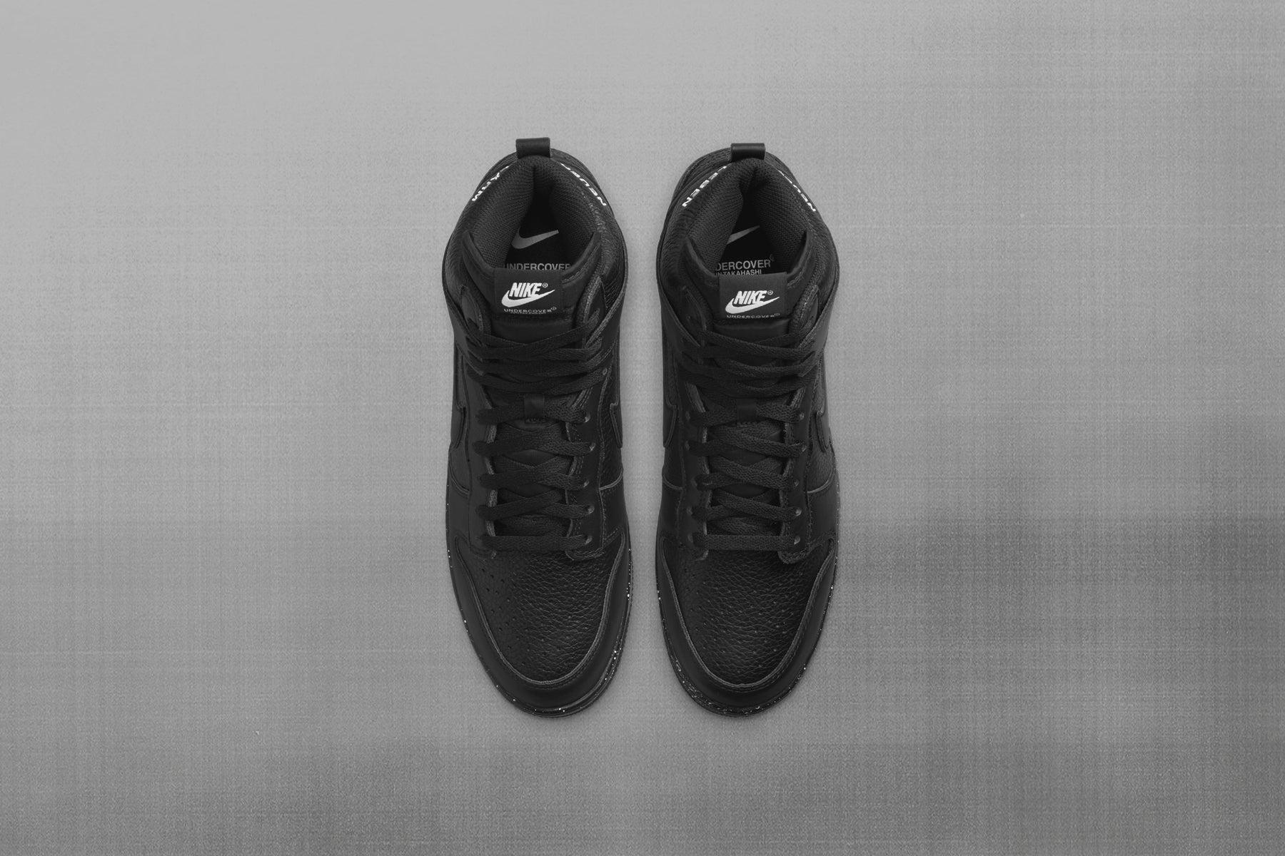 Dunk High 85 x UNDERCOVER - Black/Black/White Male Product Image