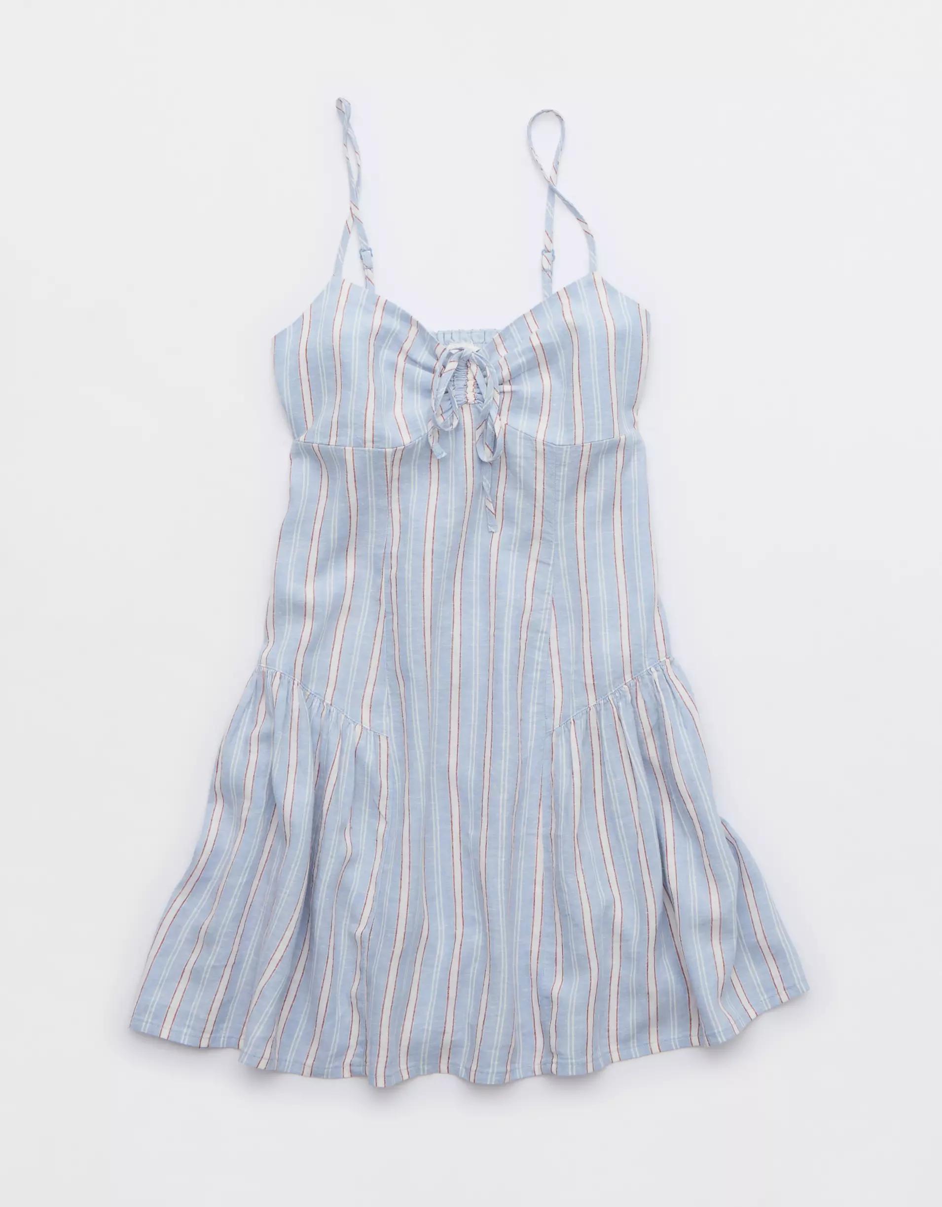 Aerie Ruched Mini Dress Product Image