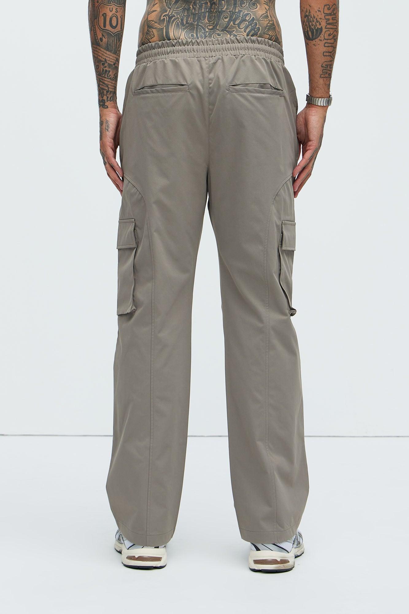 Bam Straight Pants - Grey Male Product Image