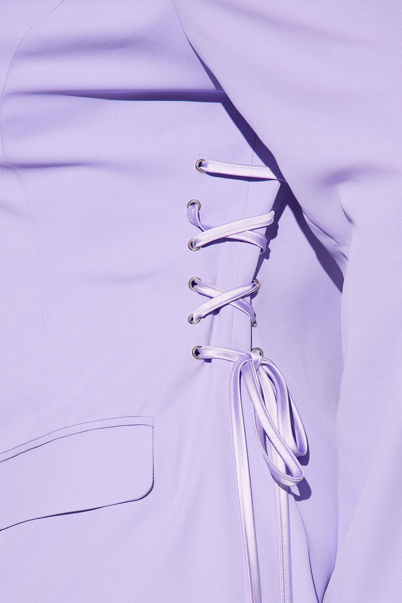 Jade Blazer Mini Dress - Purple Product Image