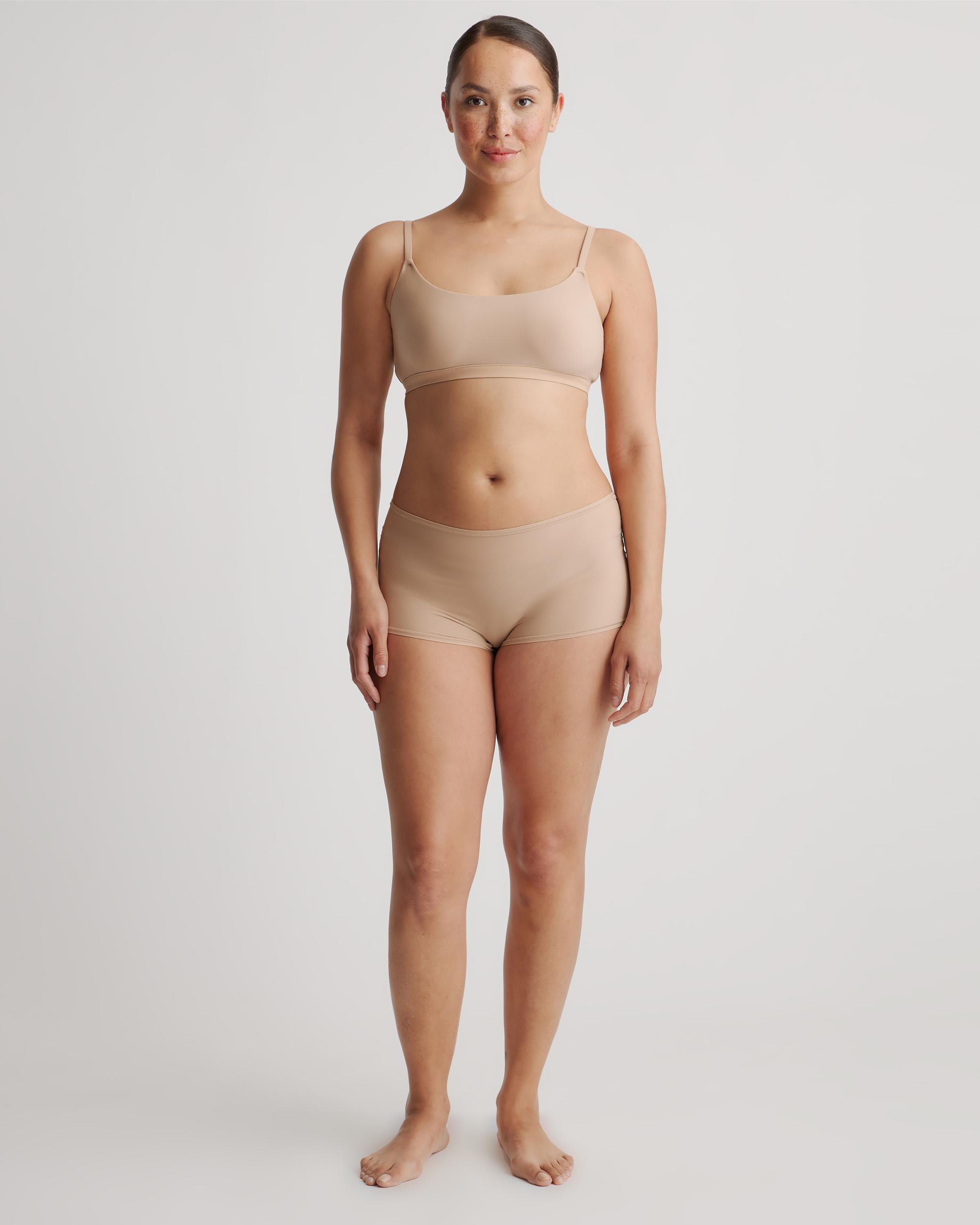 Quince | Women's Second Skin Boyshort Nylon/Spandex Product Image