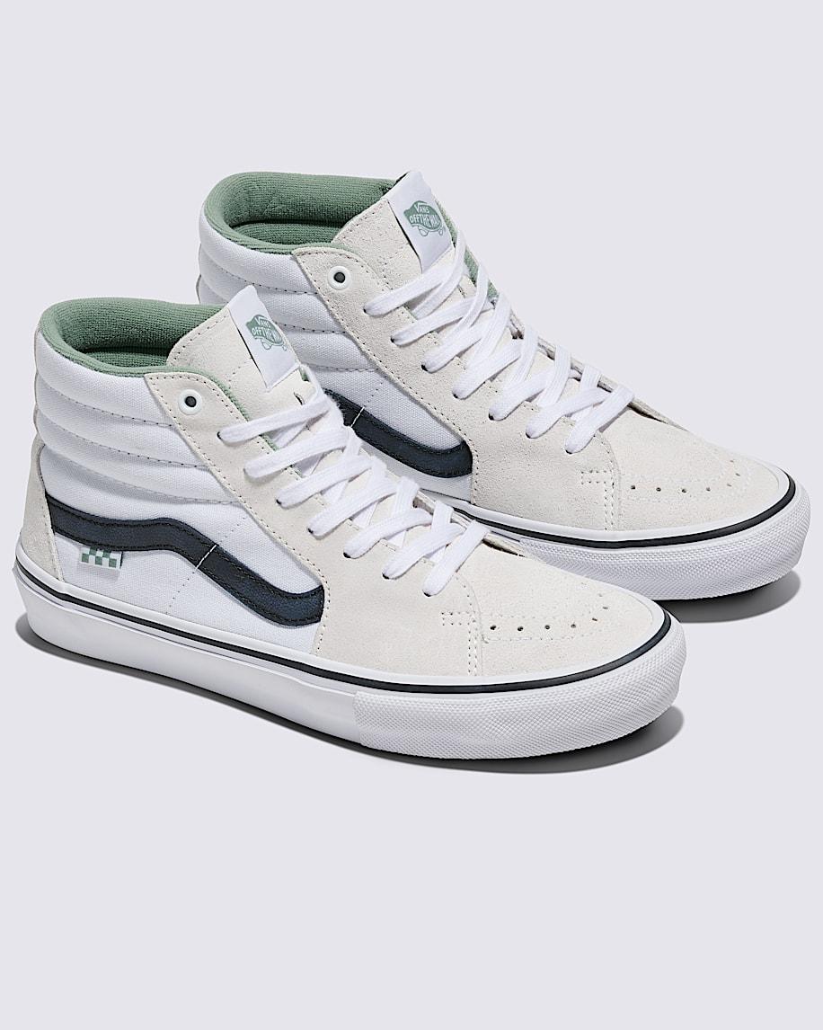 Skate Sk8-Hi Shoe in White| Vans US Product Image