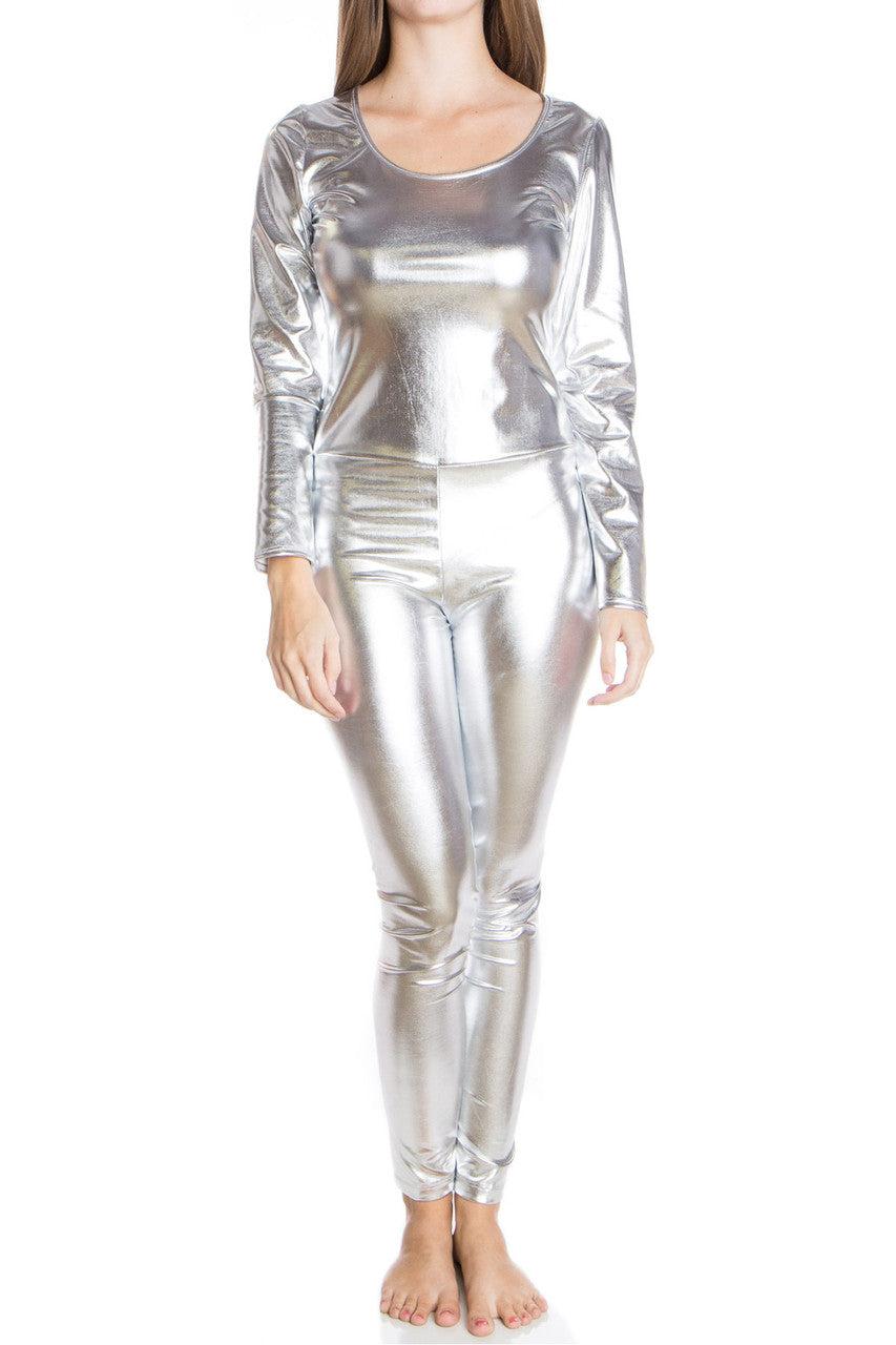 Metallic Jumpsuit Product Image