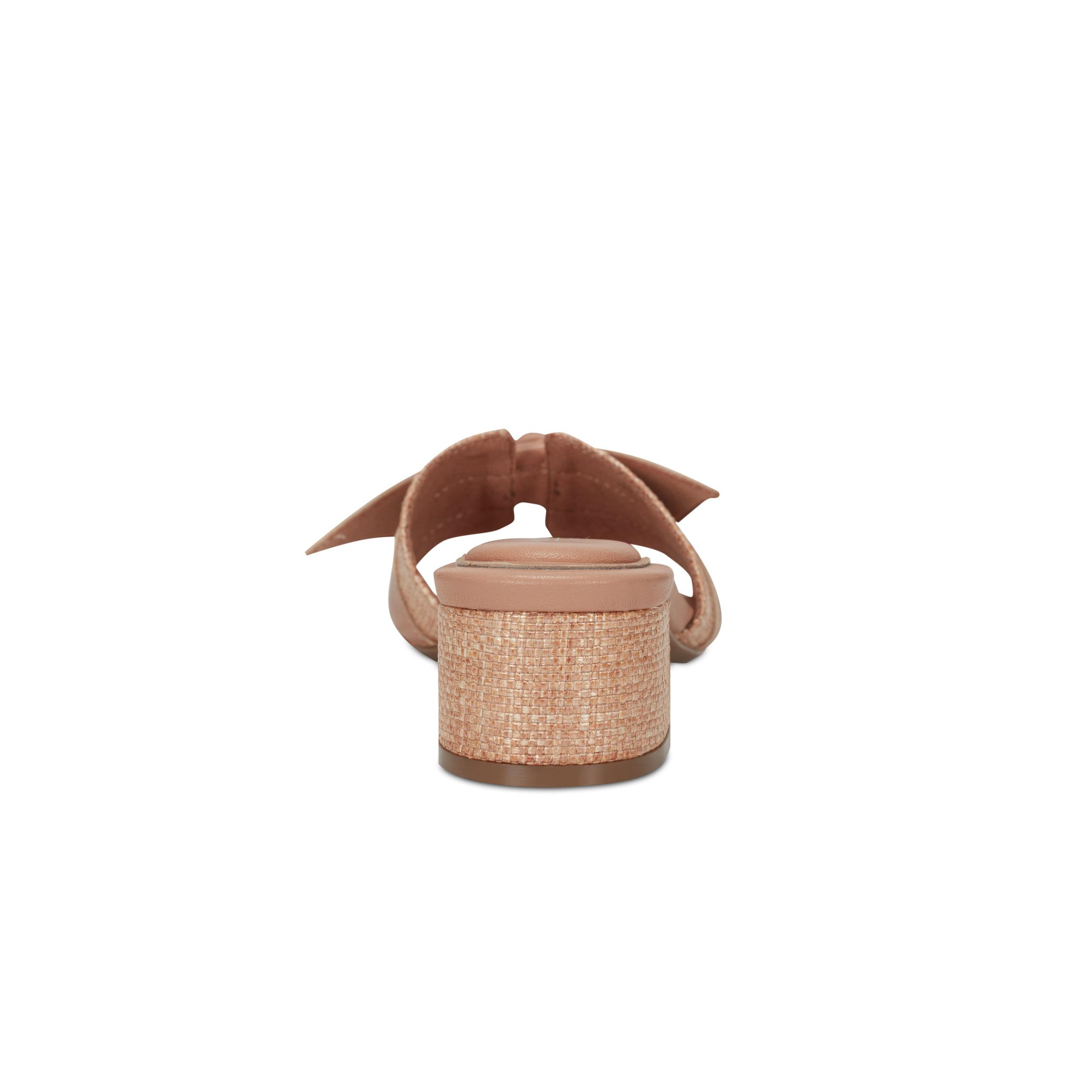 Women's Carsie Block Heel Square Toe Slip-on Sandals Product Image