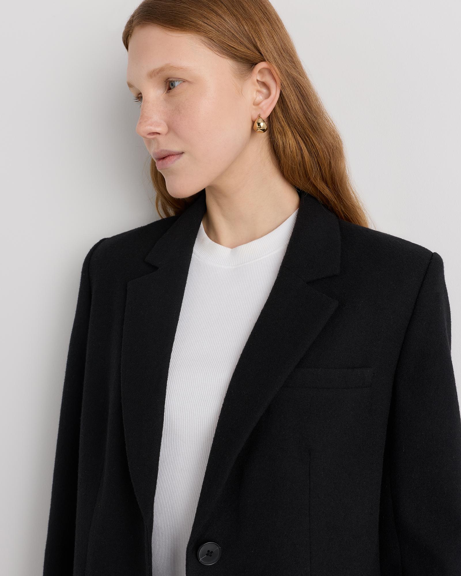 Quince | Women's Italian Wool Oversized Blazer Size XL Product Image