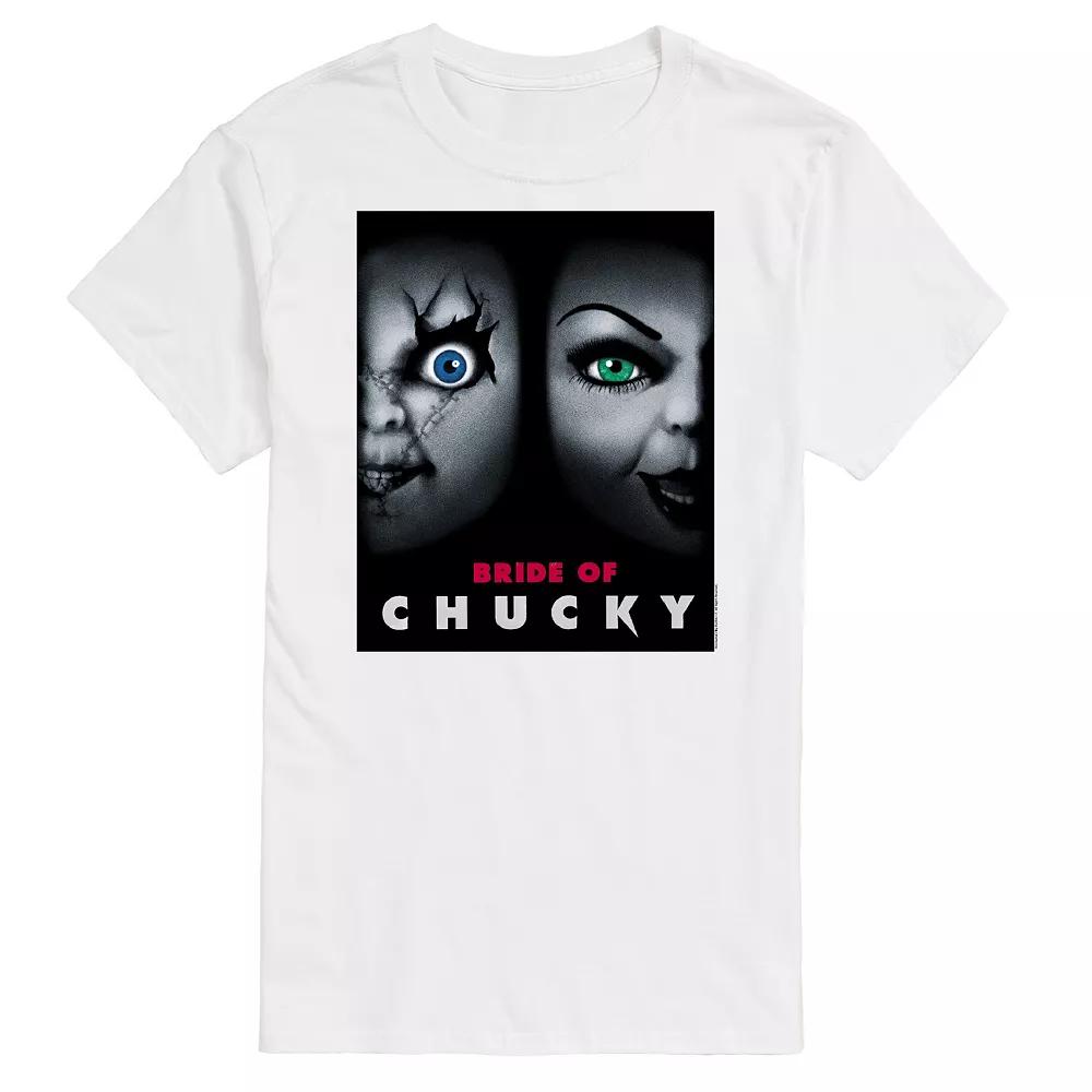 Big & Tall Chucky Bride Of Chucky Graphic Tee, Men's,  Product Image