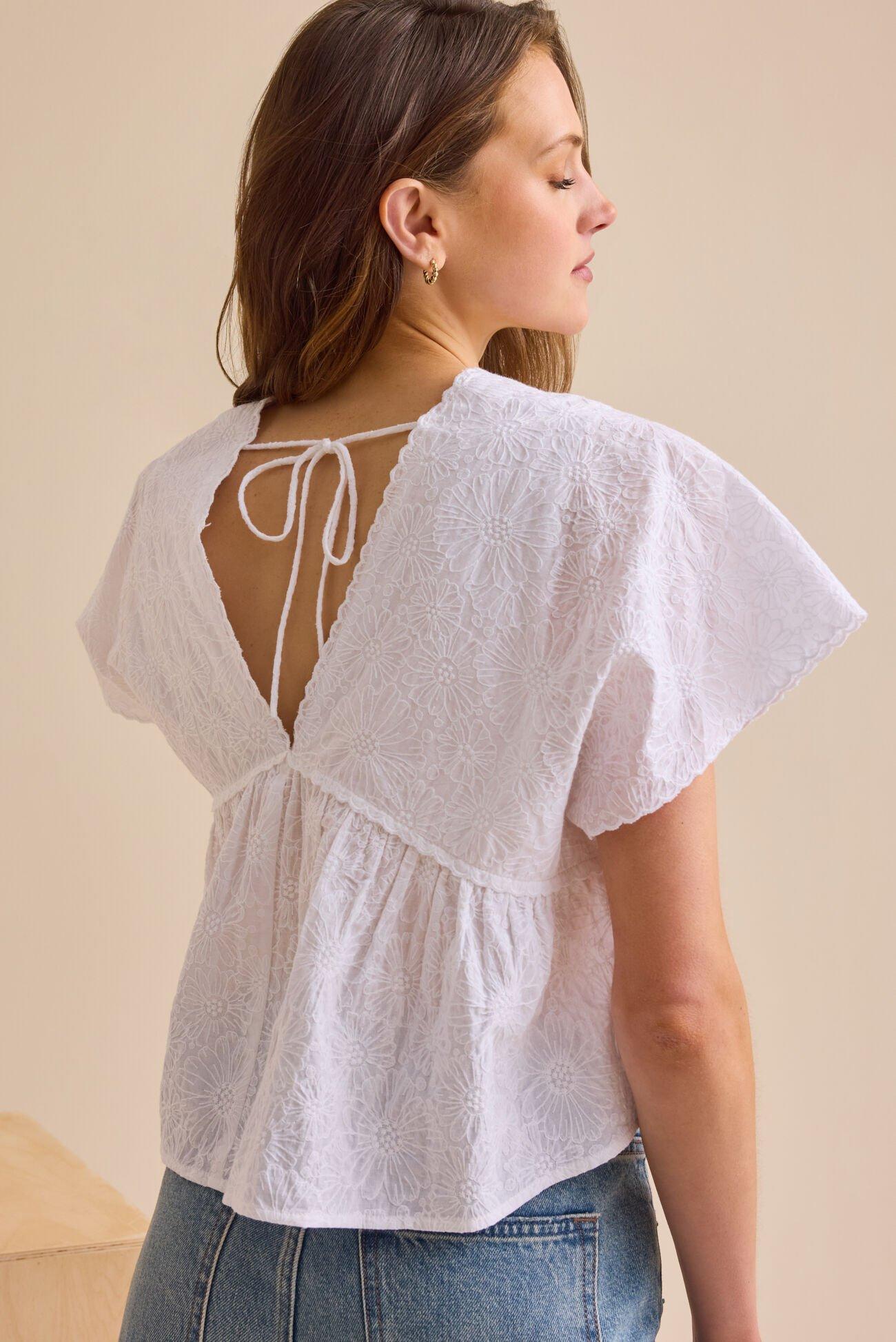 Gwendoline Floral Flowy Top Product Image