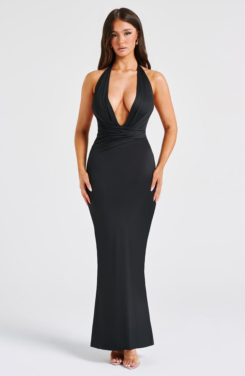 Evangeline Maxi Dress - Black Product Image
