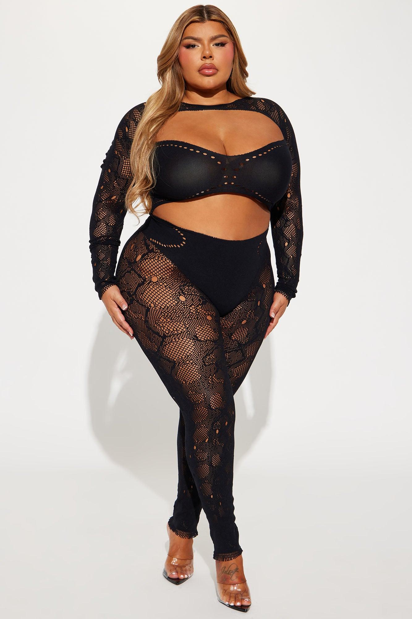 Weekend Outing Seamless Jumpsuit - Black Product Image