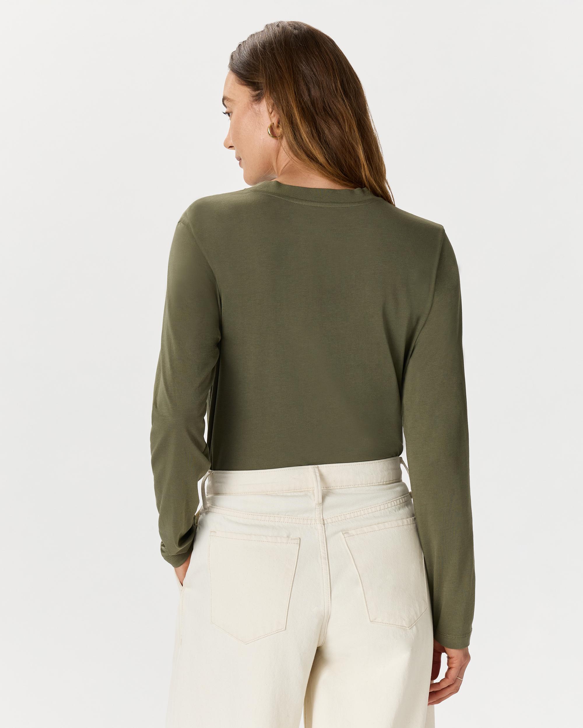 Quince | Women's Cotton Modal Relaxed Long Sleeve T-Shirt Cotton/Modal Product Image