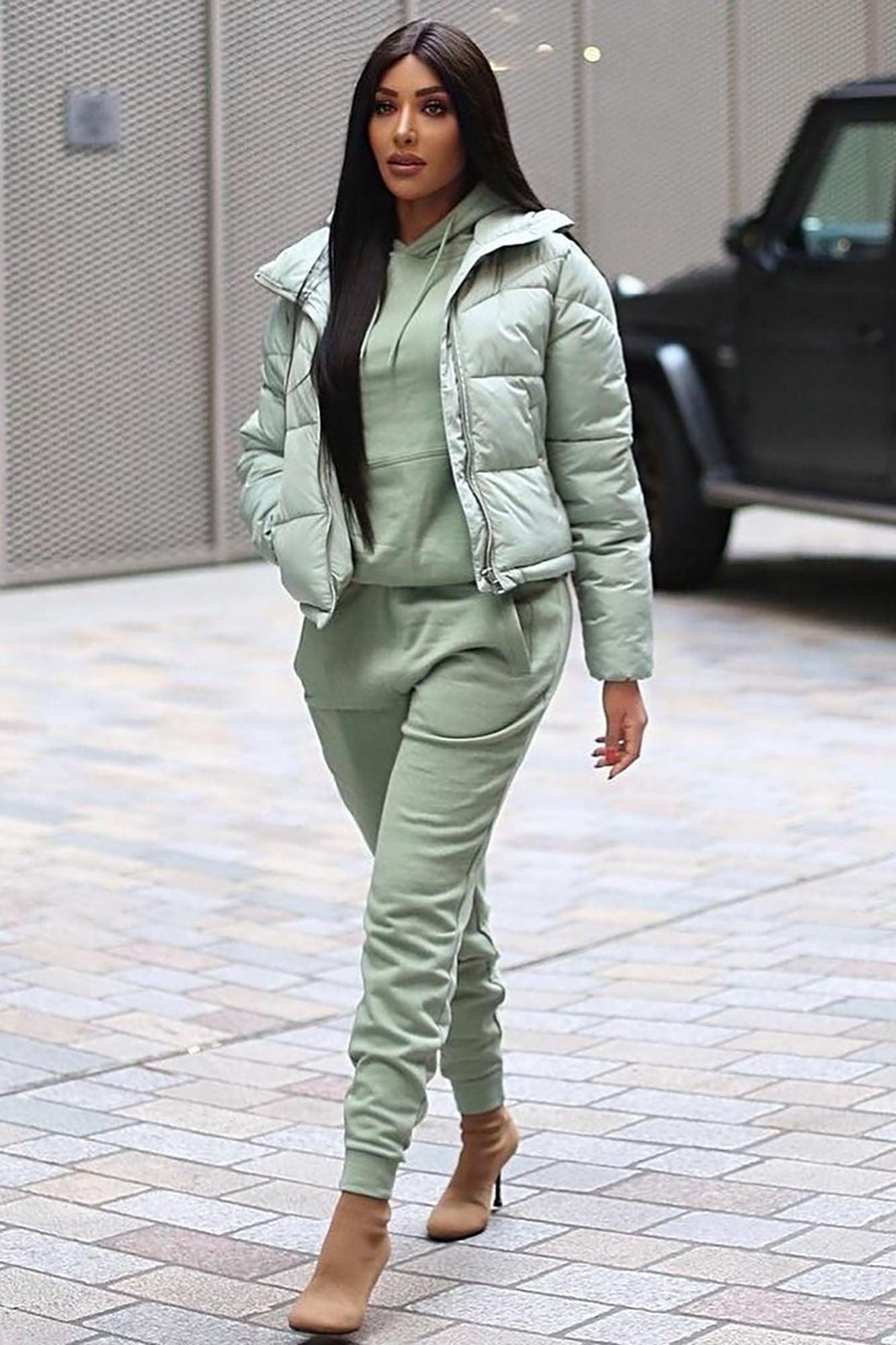 Stole Your Boyfriend's Oversized Jogger - Sage Product Image