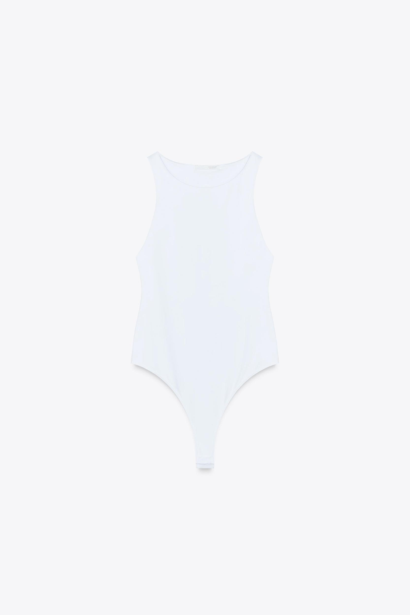 POLYAMIDE HALTER BODYSUIT Product Image