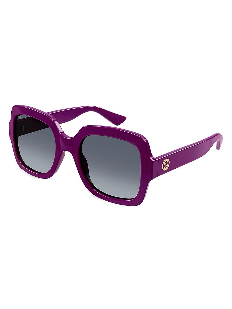 Womens Minimal 54MM Square Sunglasses Product Image