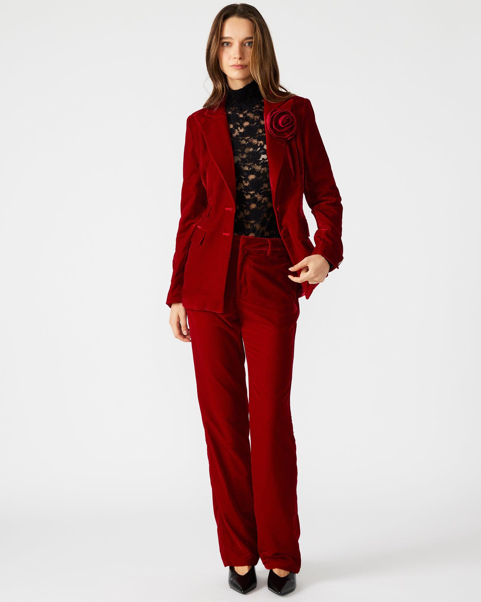 MERENE BLAZER RED Female Product Image