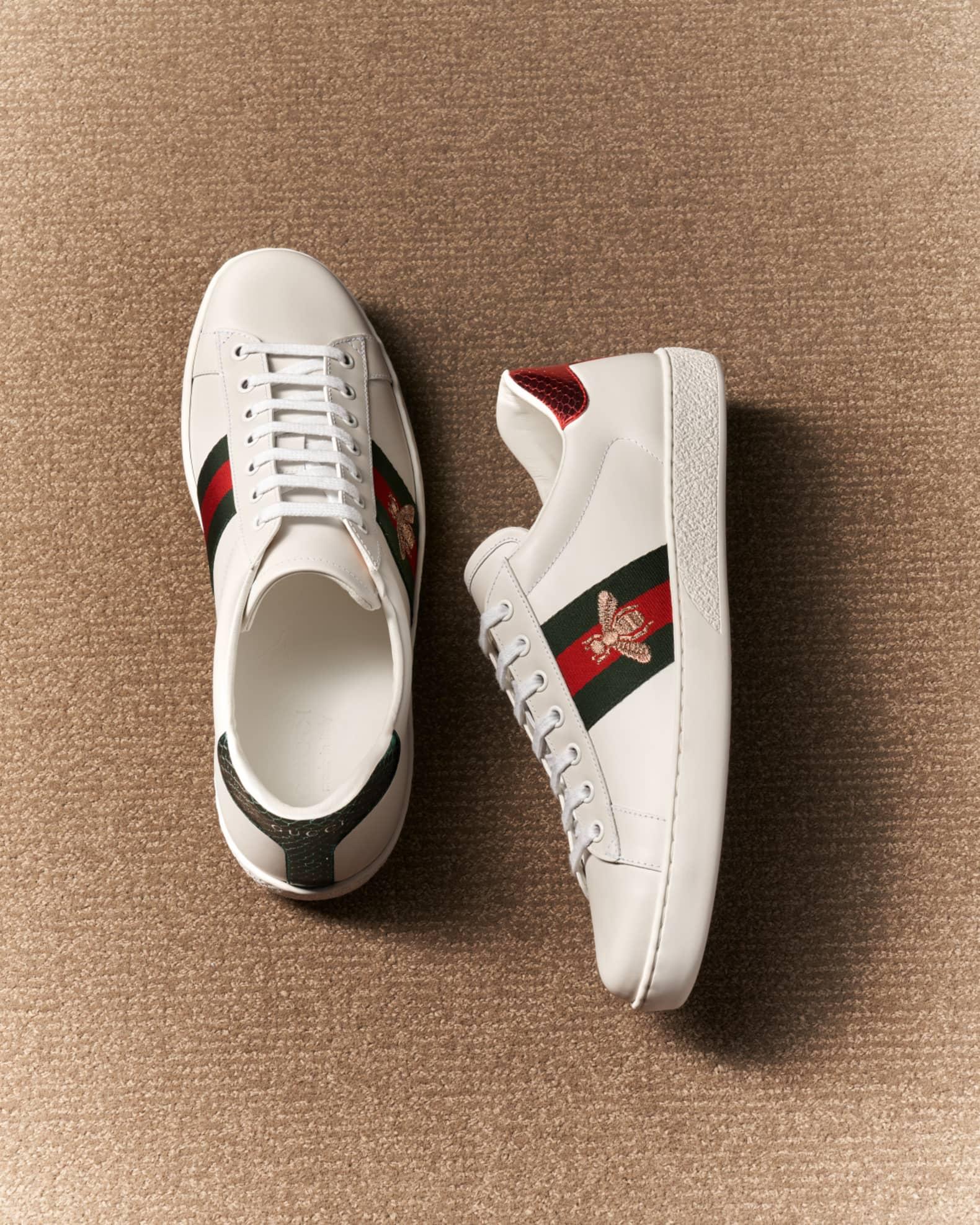 Mens New Ace Bee Embroidered Sneakers Product Image