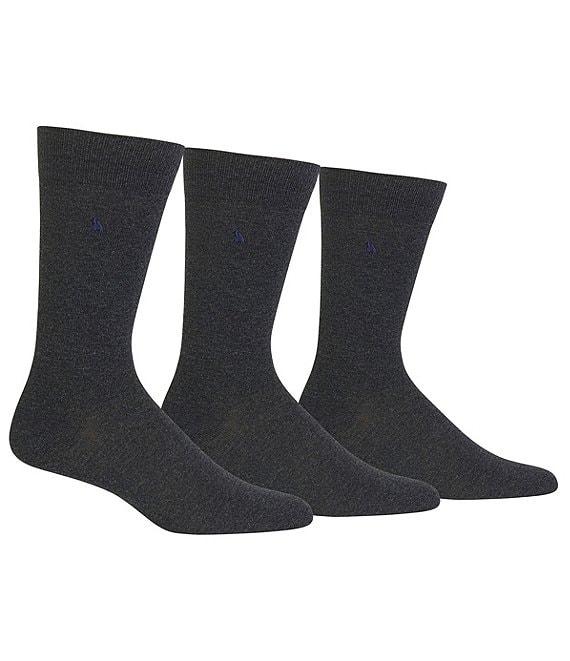 Polo Ralph Lauren Solid Dress Socks 3-Pack Product Image