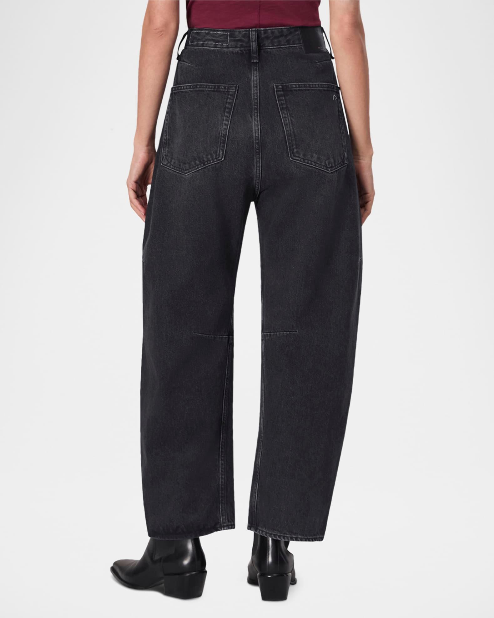 Charlie High-Rise Barrel Jeans Product Image