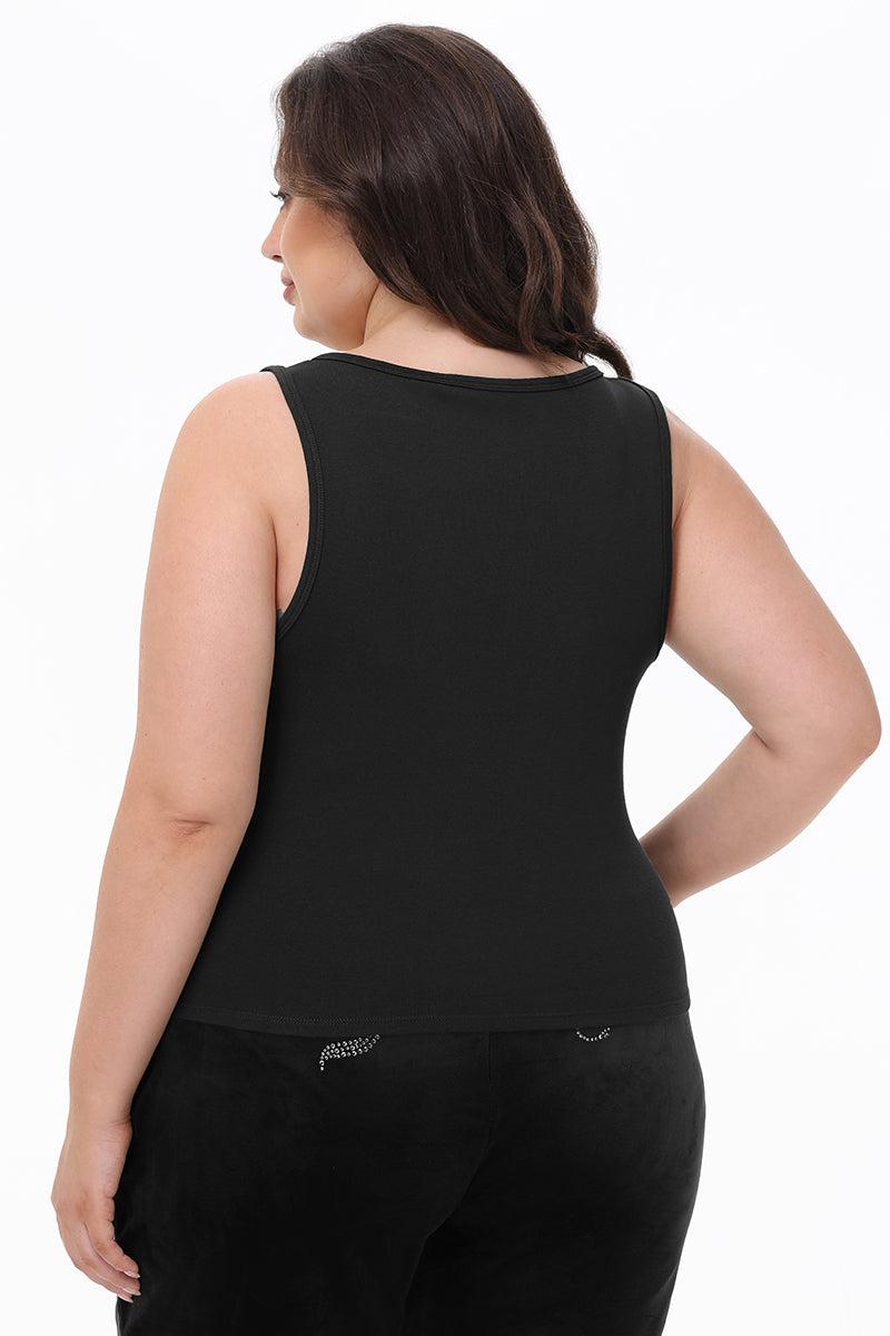 Plus-Size Big Bling Couture Tank Top Product Image