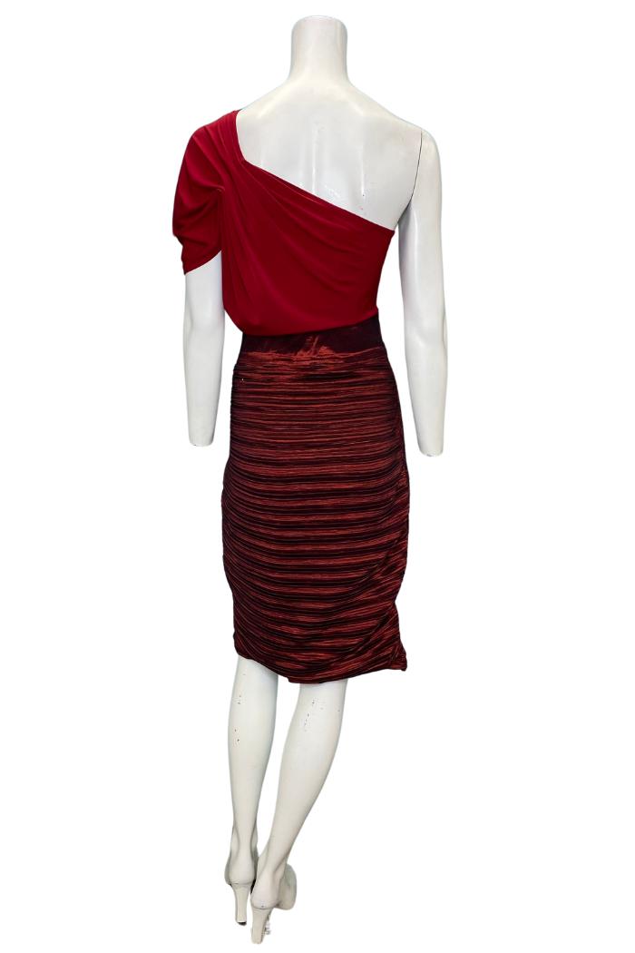 One Shoulder Love Me Dress Product Image