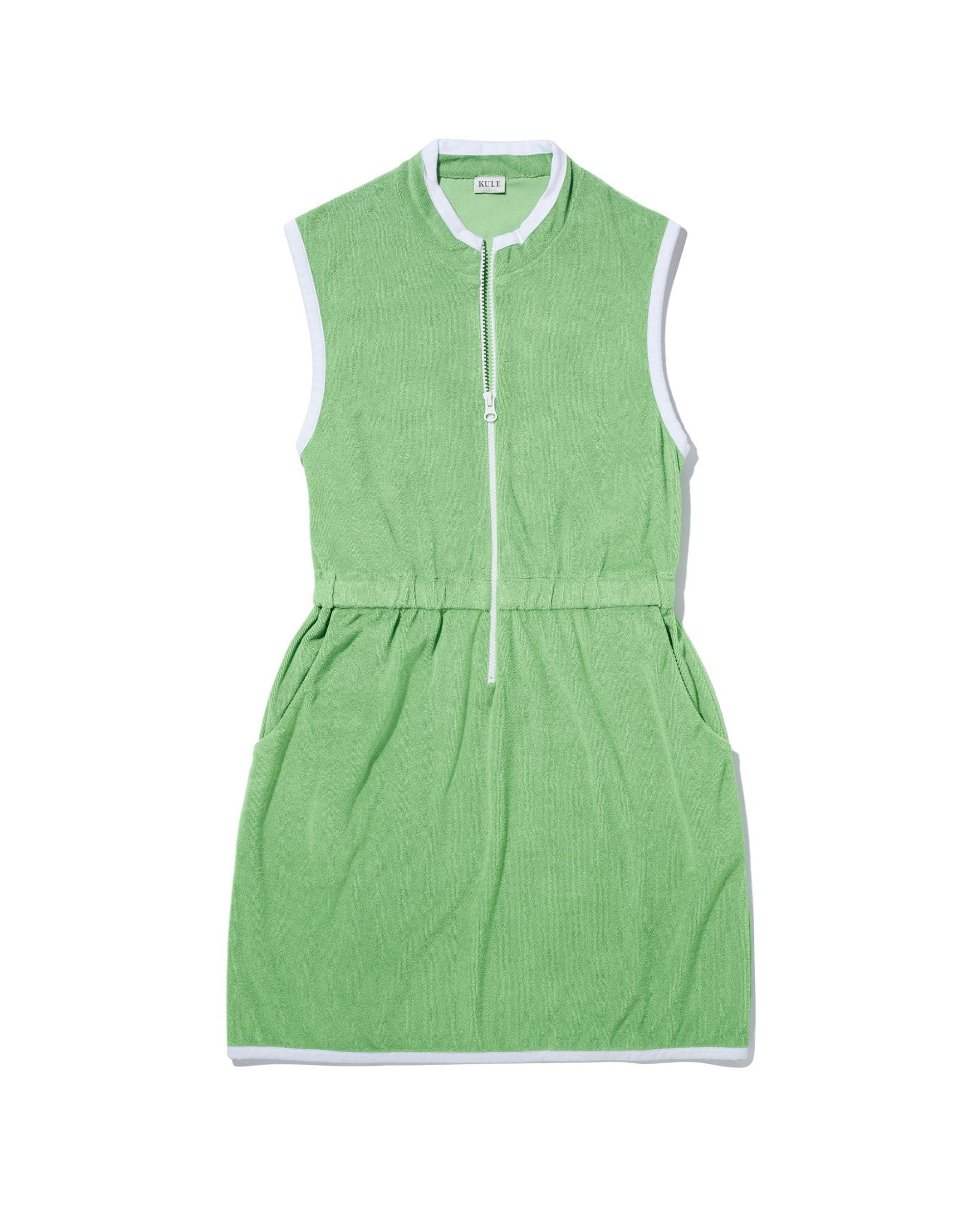 The Terry Dress - Avocado Female Product Image