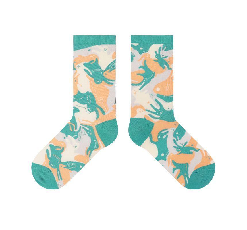 Animal Print Socks Product Image