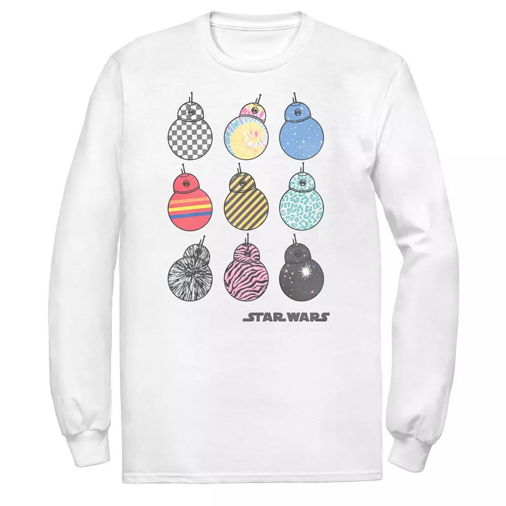 Men's Star Wars The Rise of Skywalker BB-8 Fashion Long Sleeve Graphic Tee,  Product Image