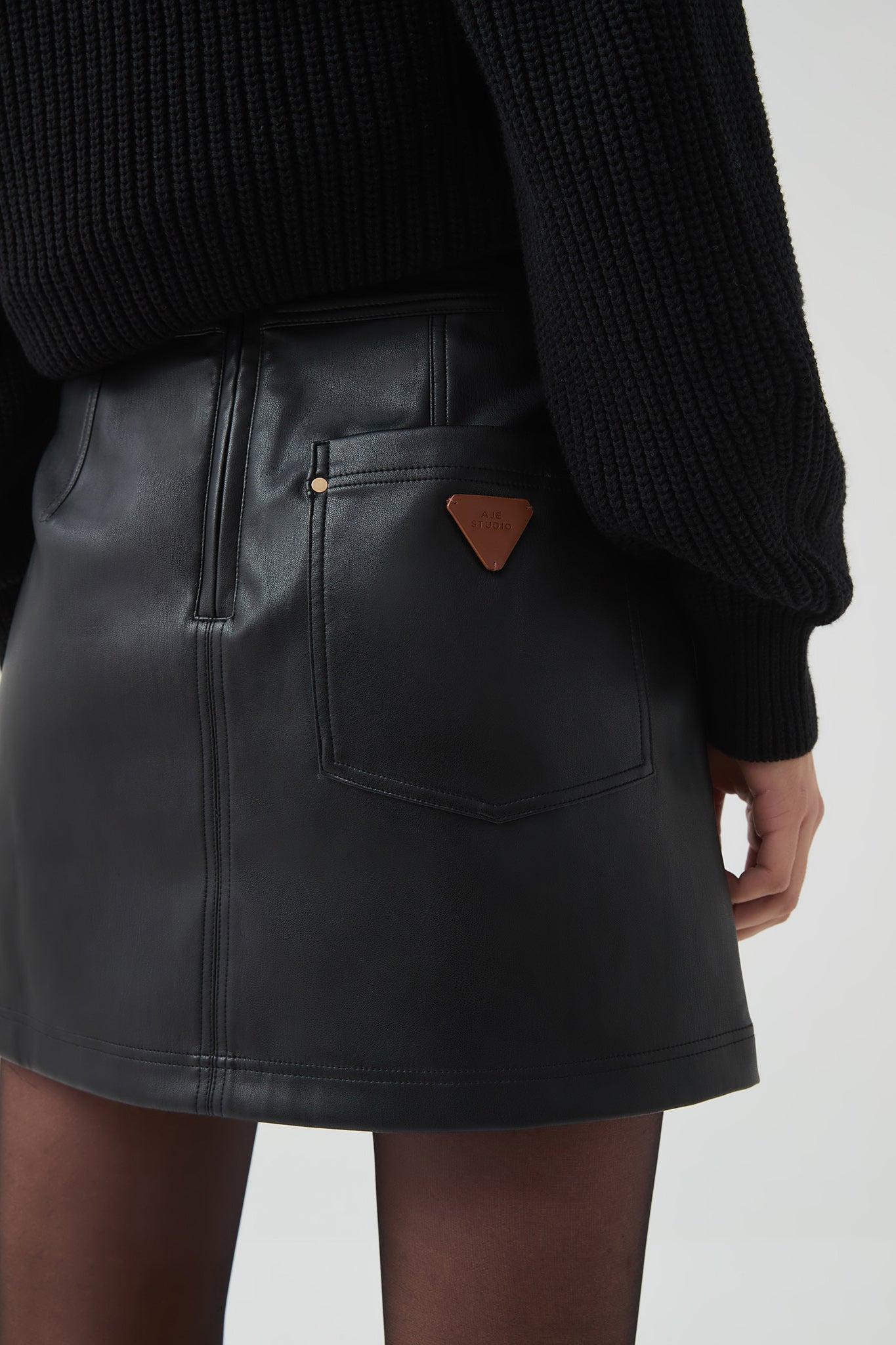Raven Mini Skirt Product Image