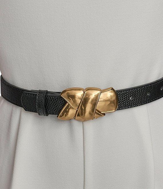 Donna Karan Sleeveless Square Neck Belted Jumpsuit Product Image