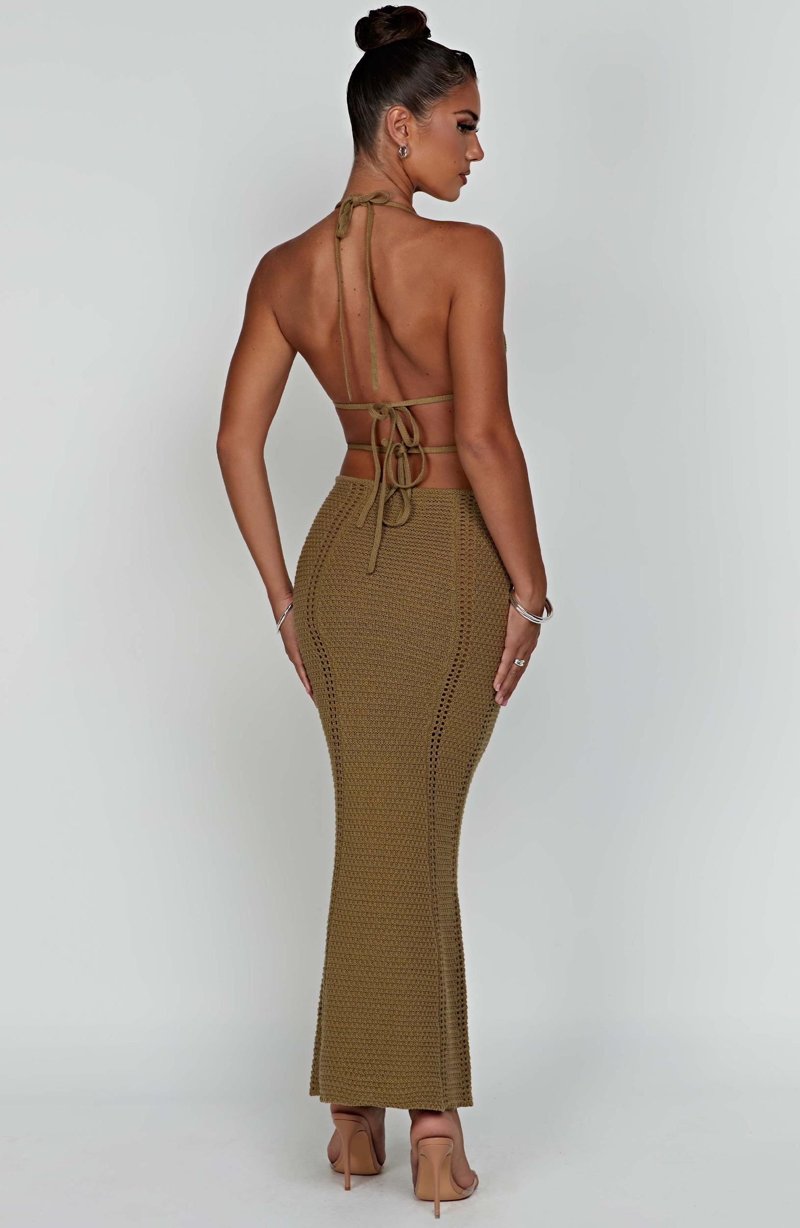 Arabella Maxi Dress - Khaki Product Image