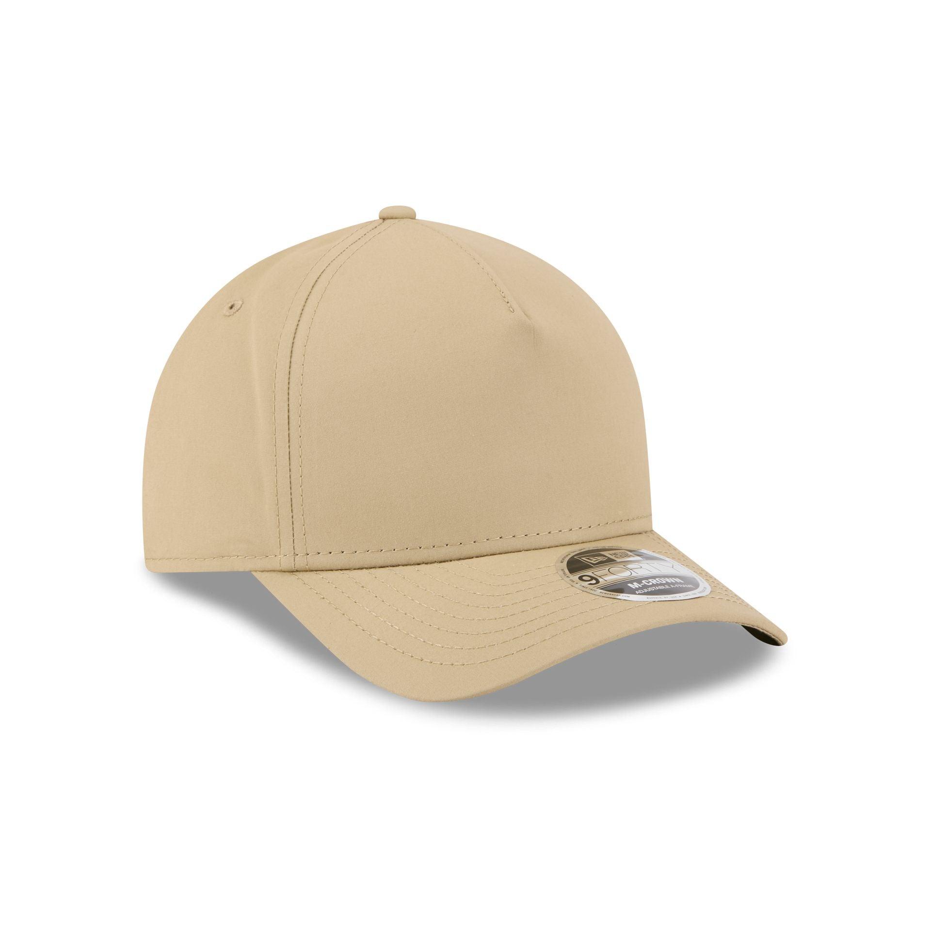 New Era Cap Tan 9FORTY M-Crown A-Frame Snapback Hat Male Product Image