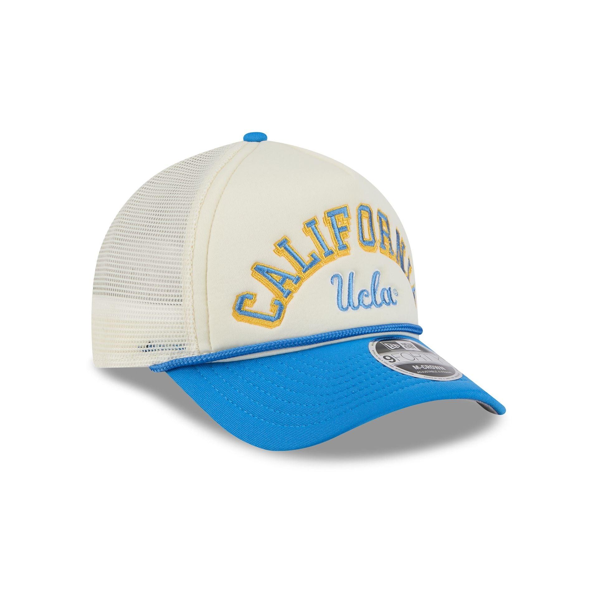 UCLA Bruins Chrome Arch 9FORTY M-Crown A-Frame Trucker Hat Male Product Image