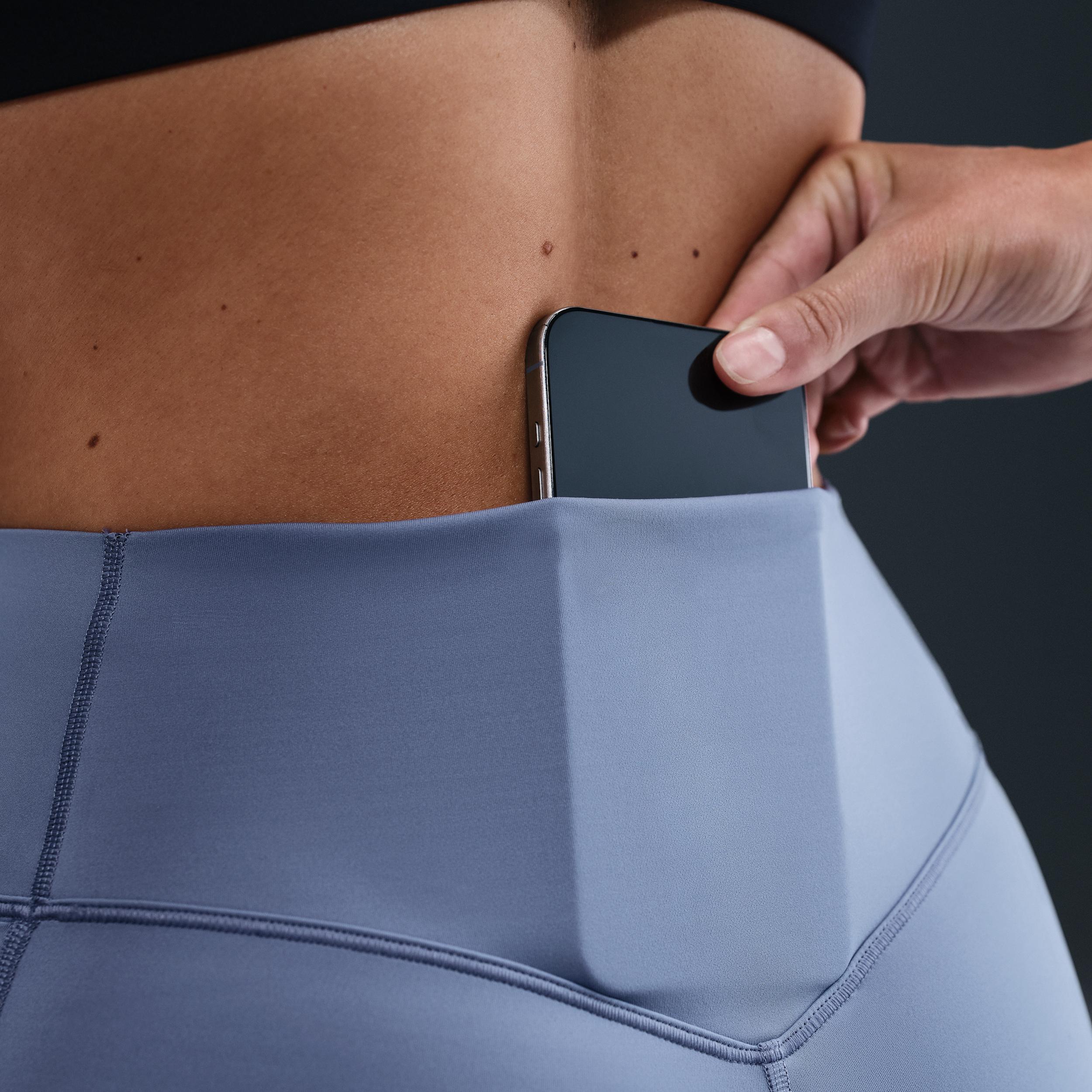 Nike Women's Universa High-Waisted 7/8 Leggings with No Front Seam Product Image