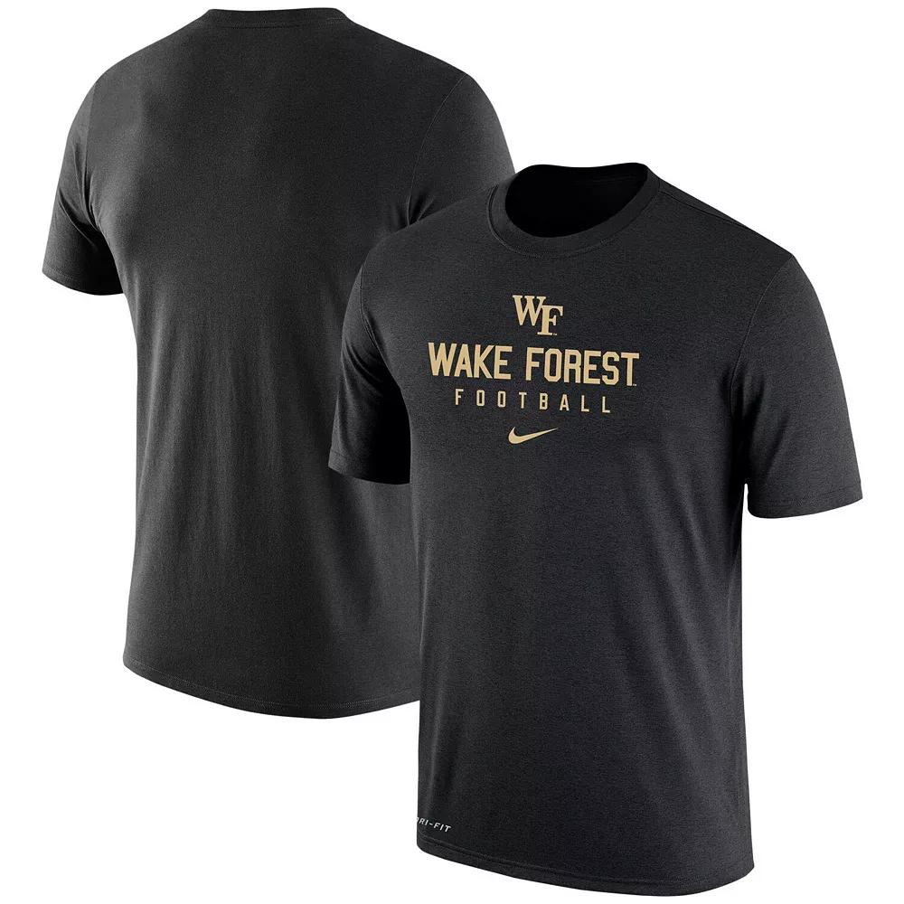 Men's Nike Black Wake Forest Demon Deacons Changeover T-Shirt, Size: XL, Wfu Black Product Image
